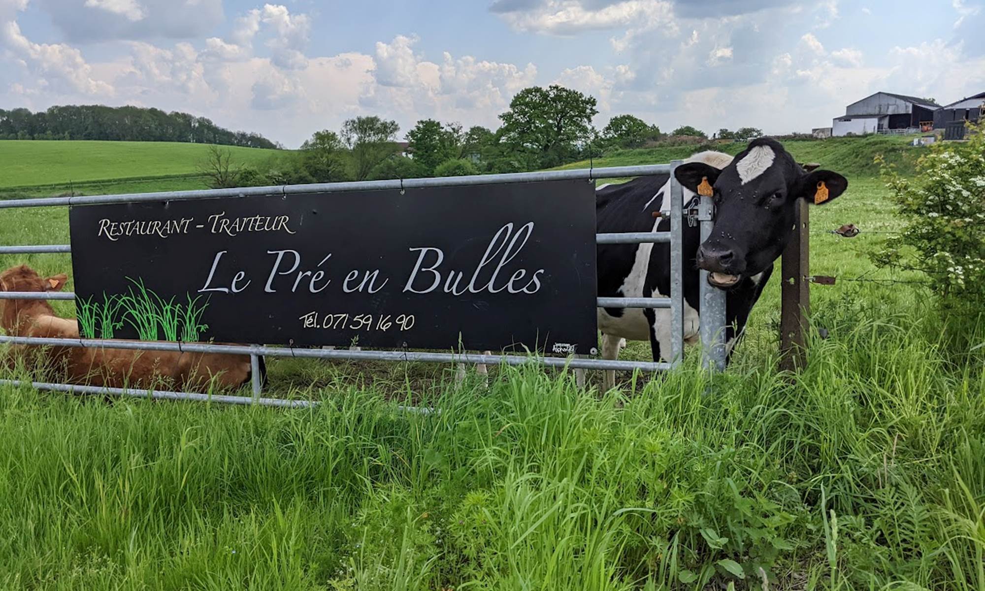 Le Domaine de Falimont, c'est aussi une ferme avec de bons produits locaux