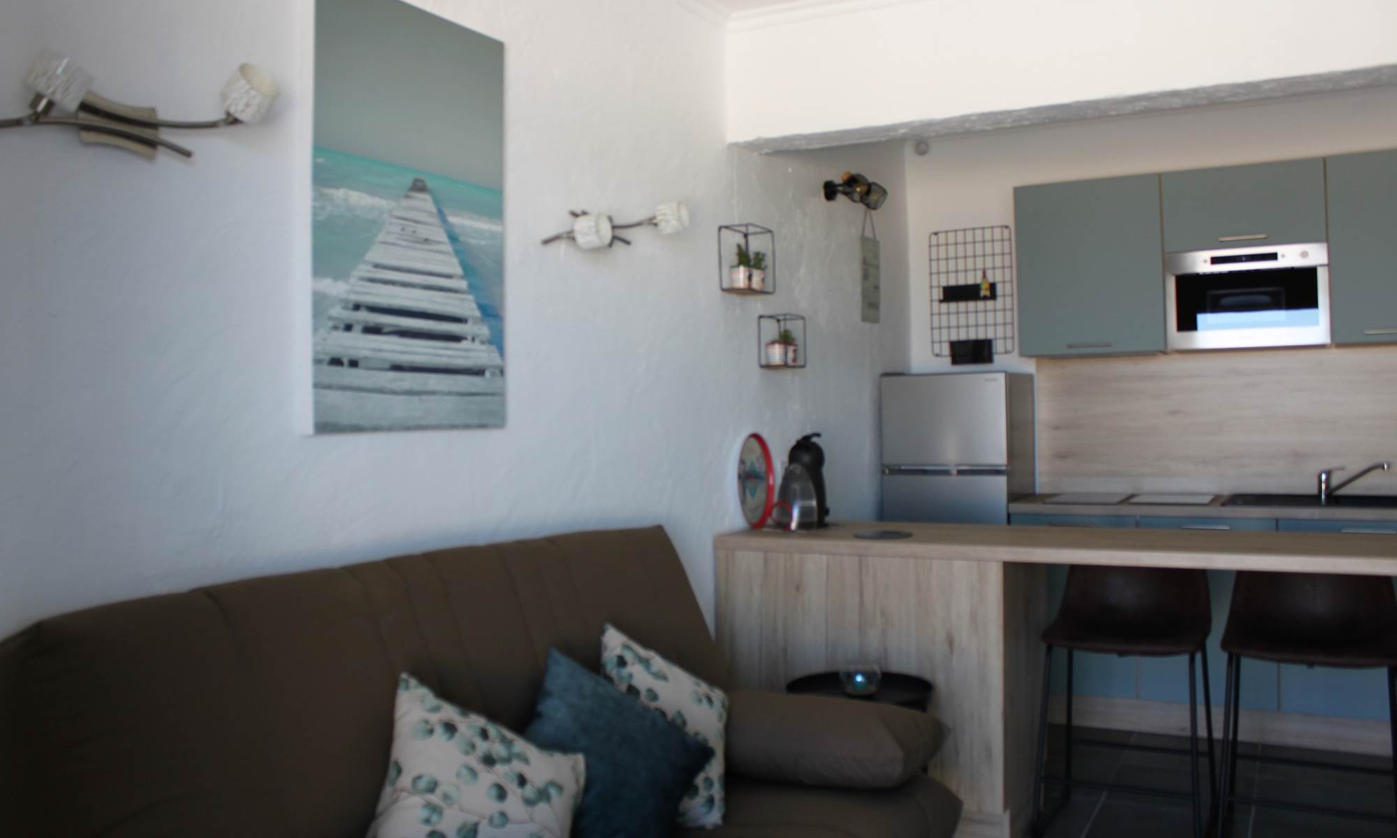 Cuisine de l'appartement Saleccia