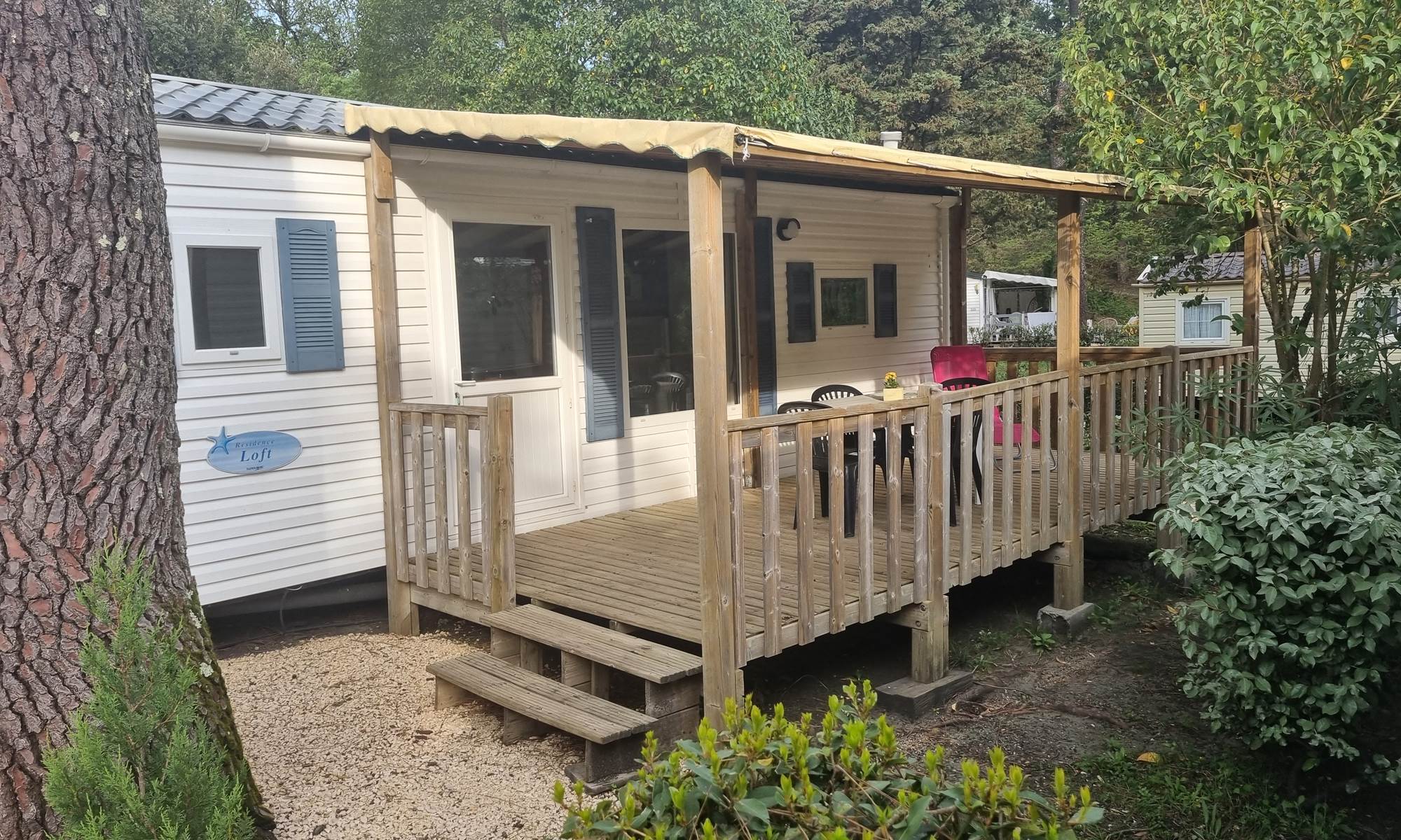 Terrasse a L'Orée des Cévennes