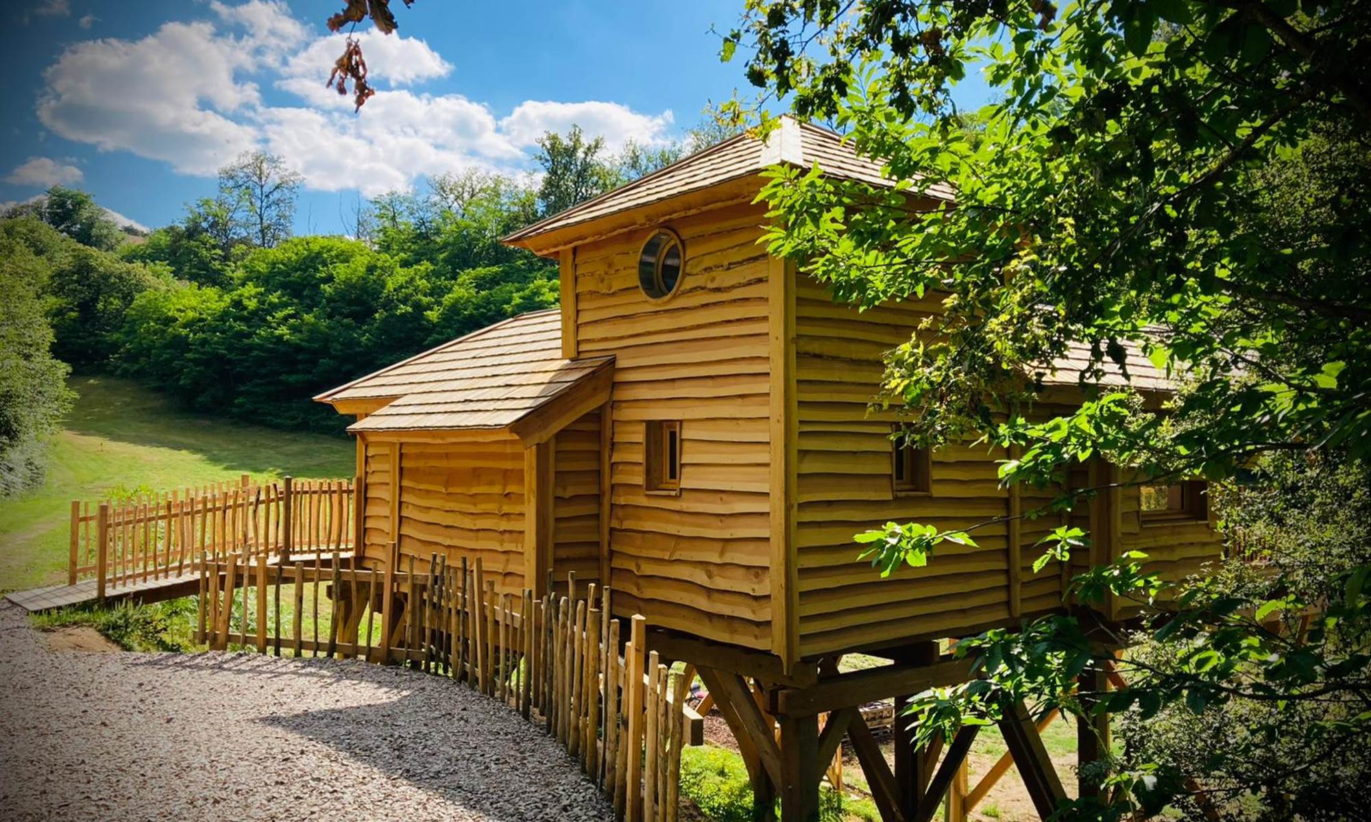 Accès cabane-galerie