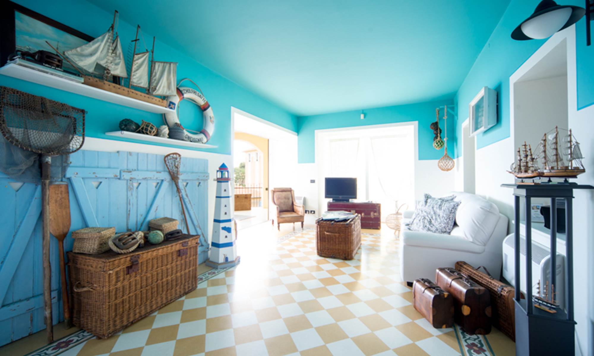 Salon La Nonete 2 vue mer