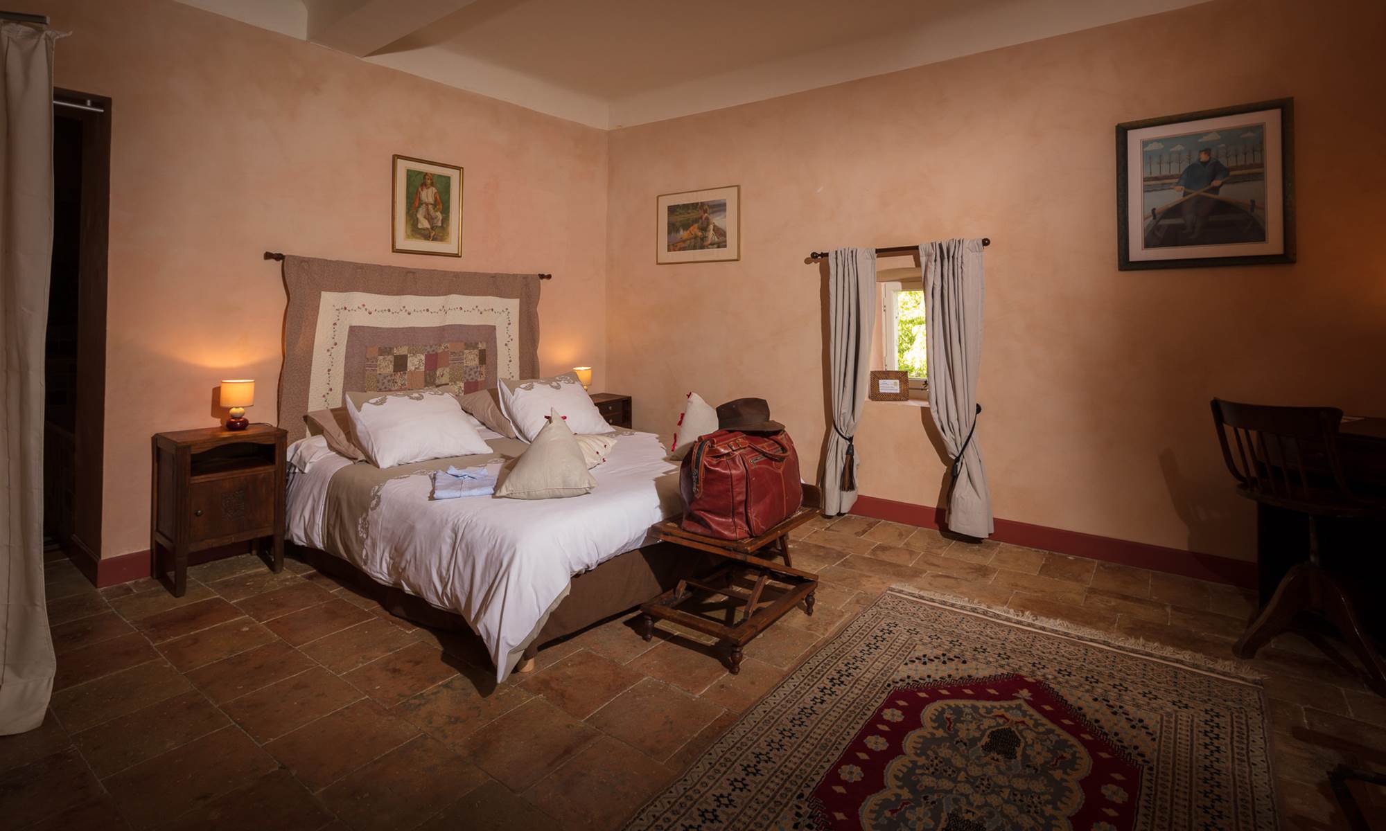 Mas des Sages Uzès Damona chambre double 1 Aspheries