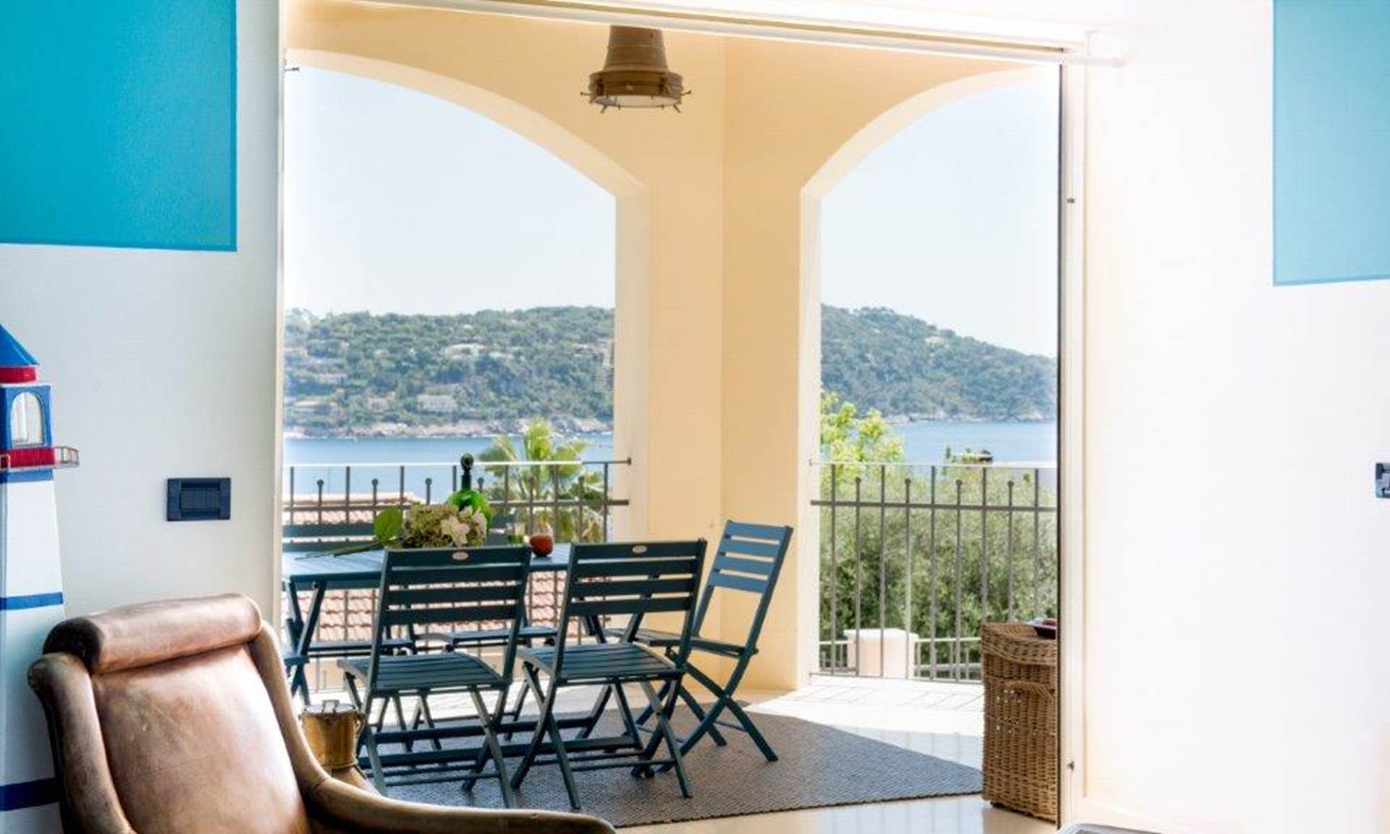 Salon La Nonete 2 avec vue mer