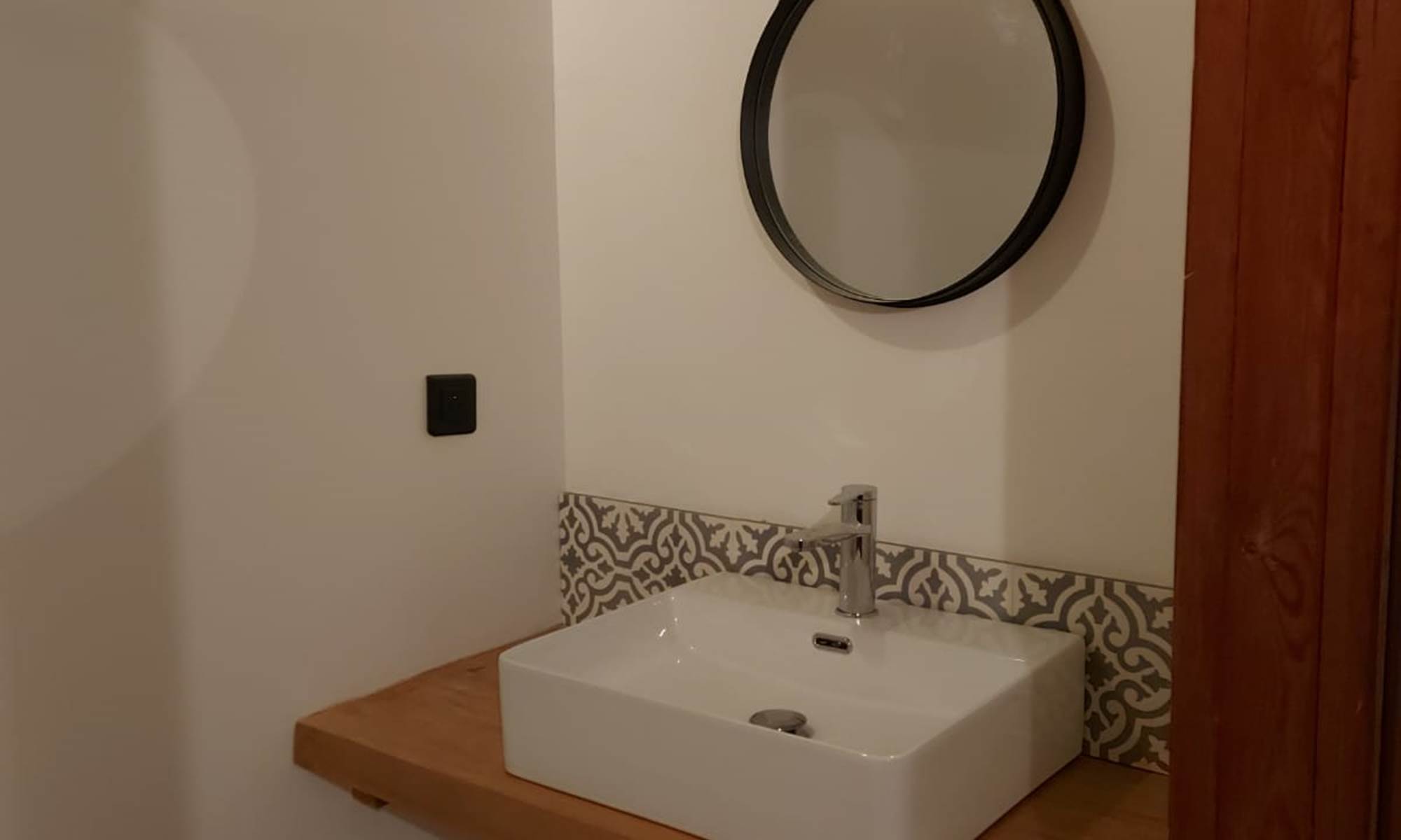 point d'eau et toilettes 1er  étage-galerie