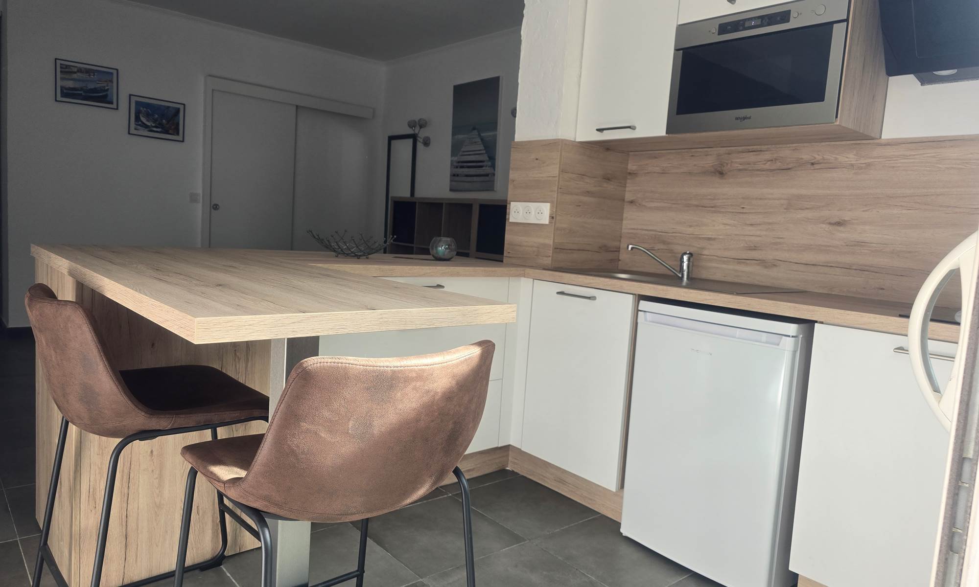 studio Ghignu vue cuisine