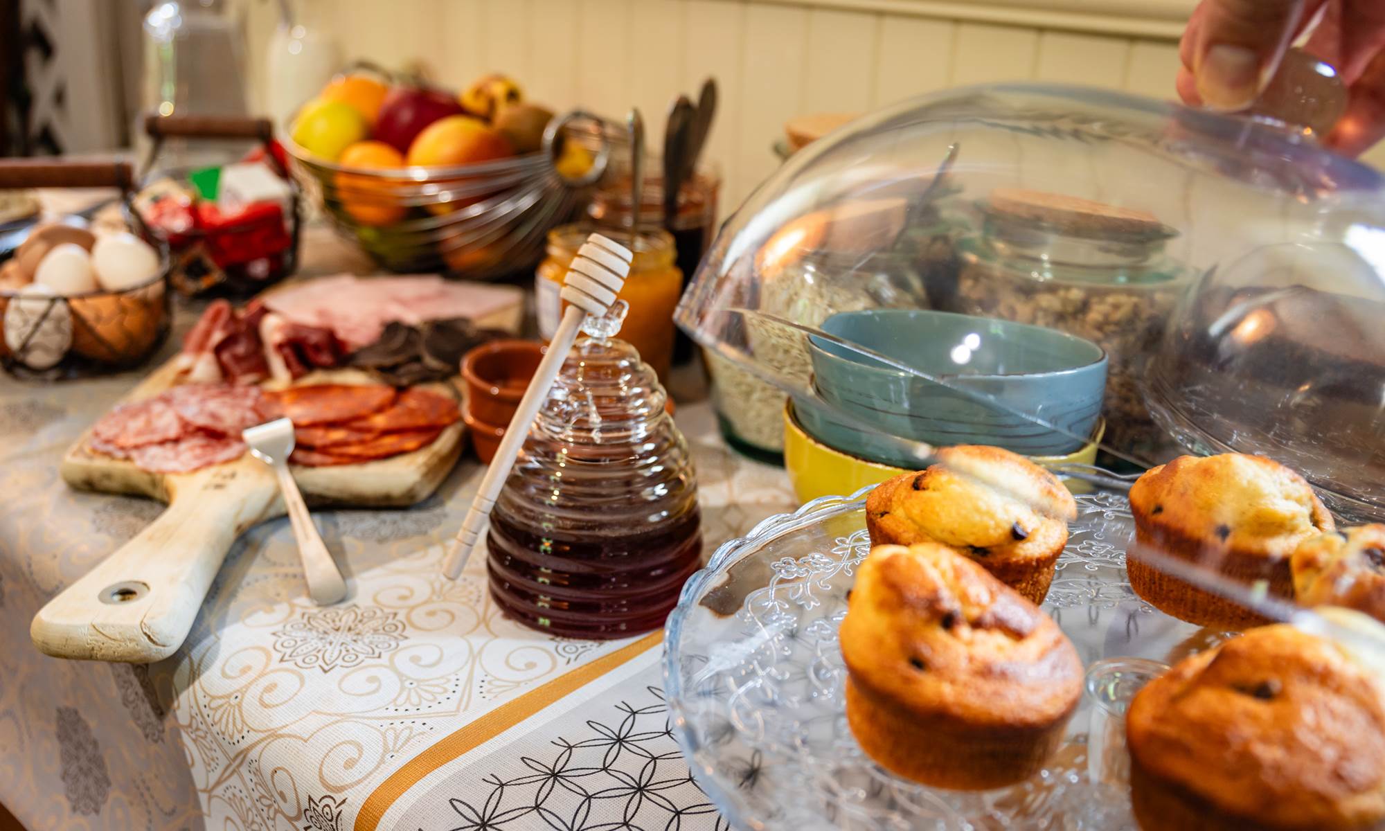 Buffet petit déjeuner BedinBellongue