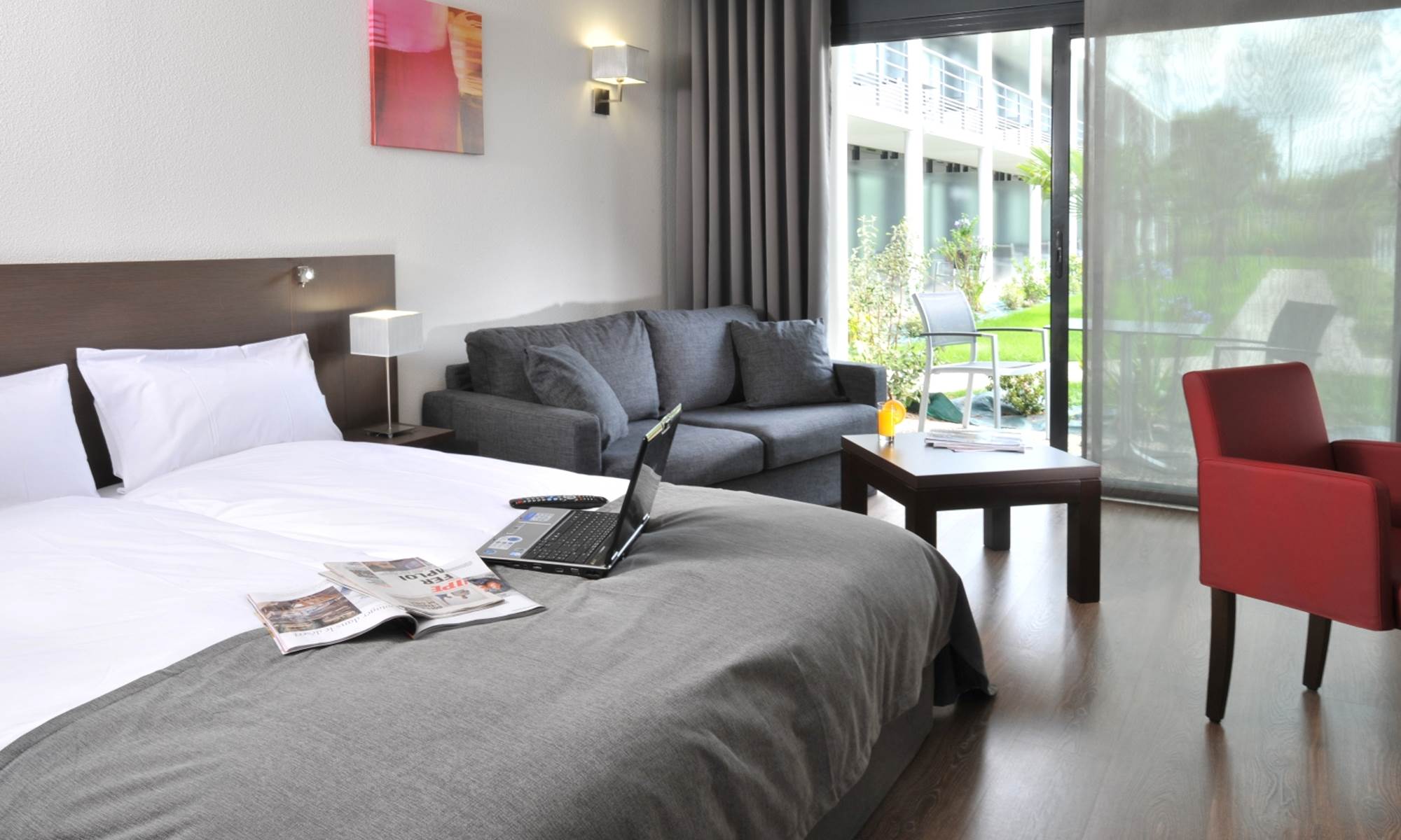 Hotel Pau Eden Park*** - chambre double-page