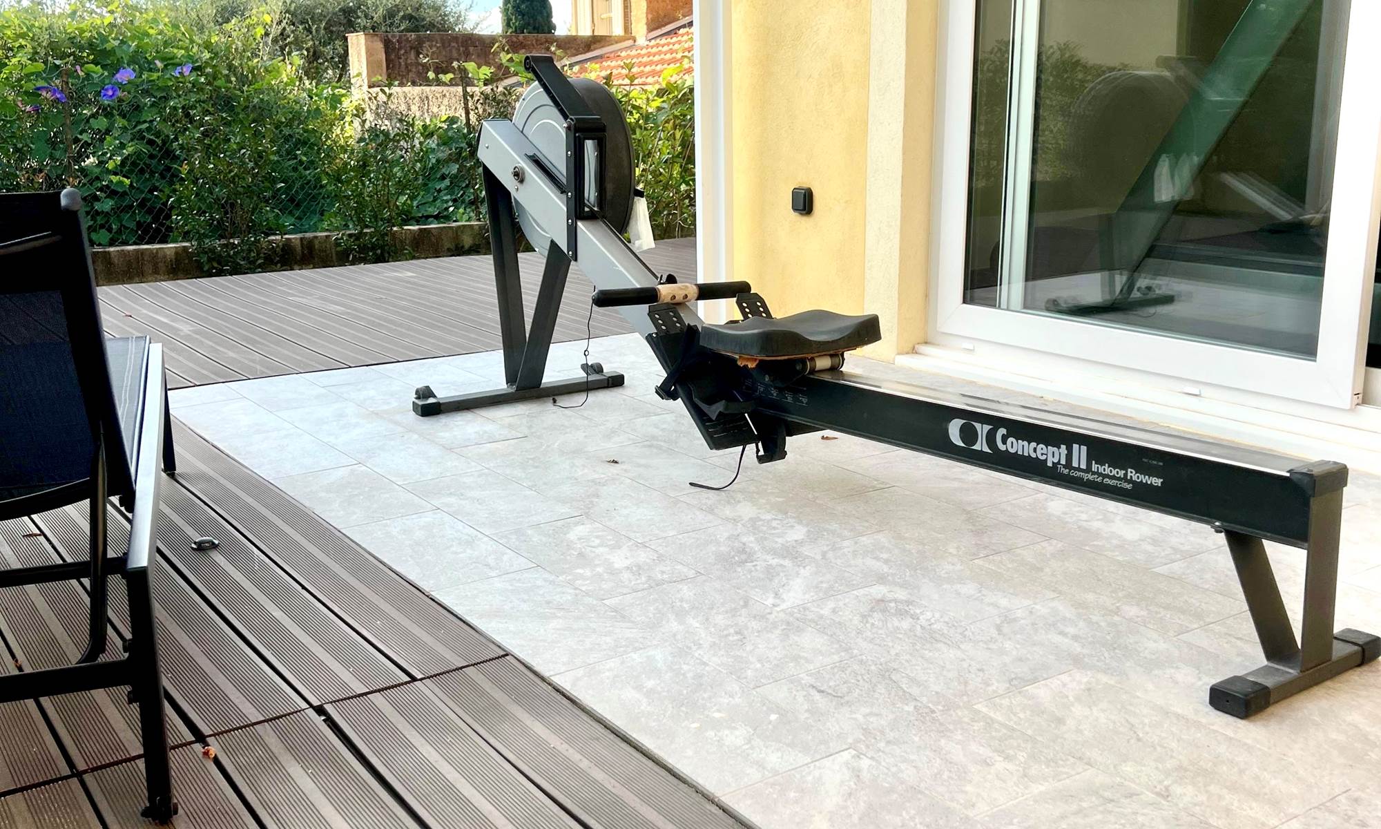 Terrasse salle de sport