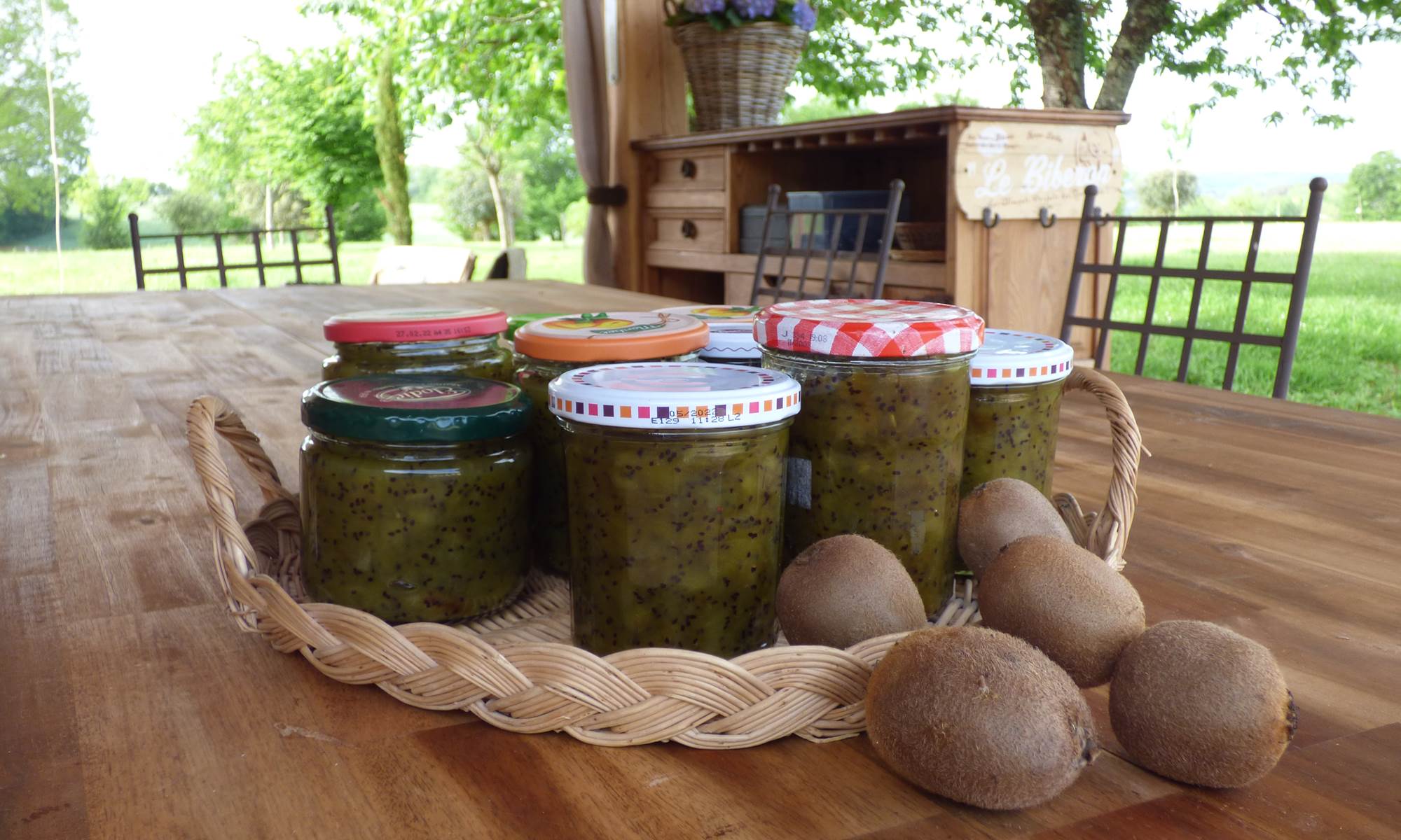 BRITAVIT confiture de kiwis de Dordogne-page