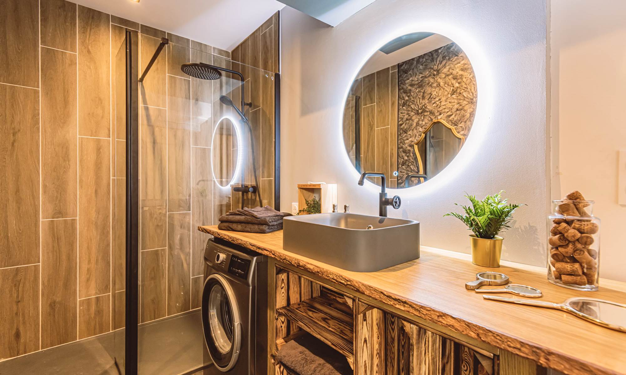 Salle de bain gîte Au fil de l'eau-galerie