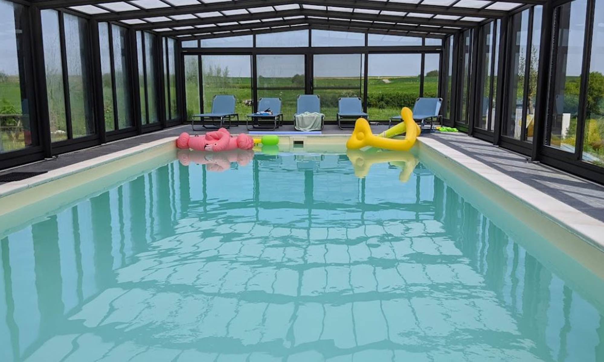 Copie de Piscine chauffée et couverte