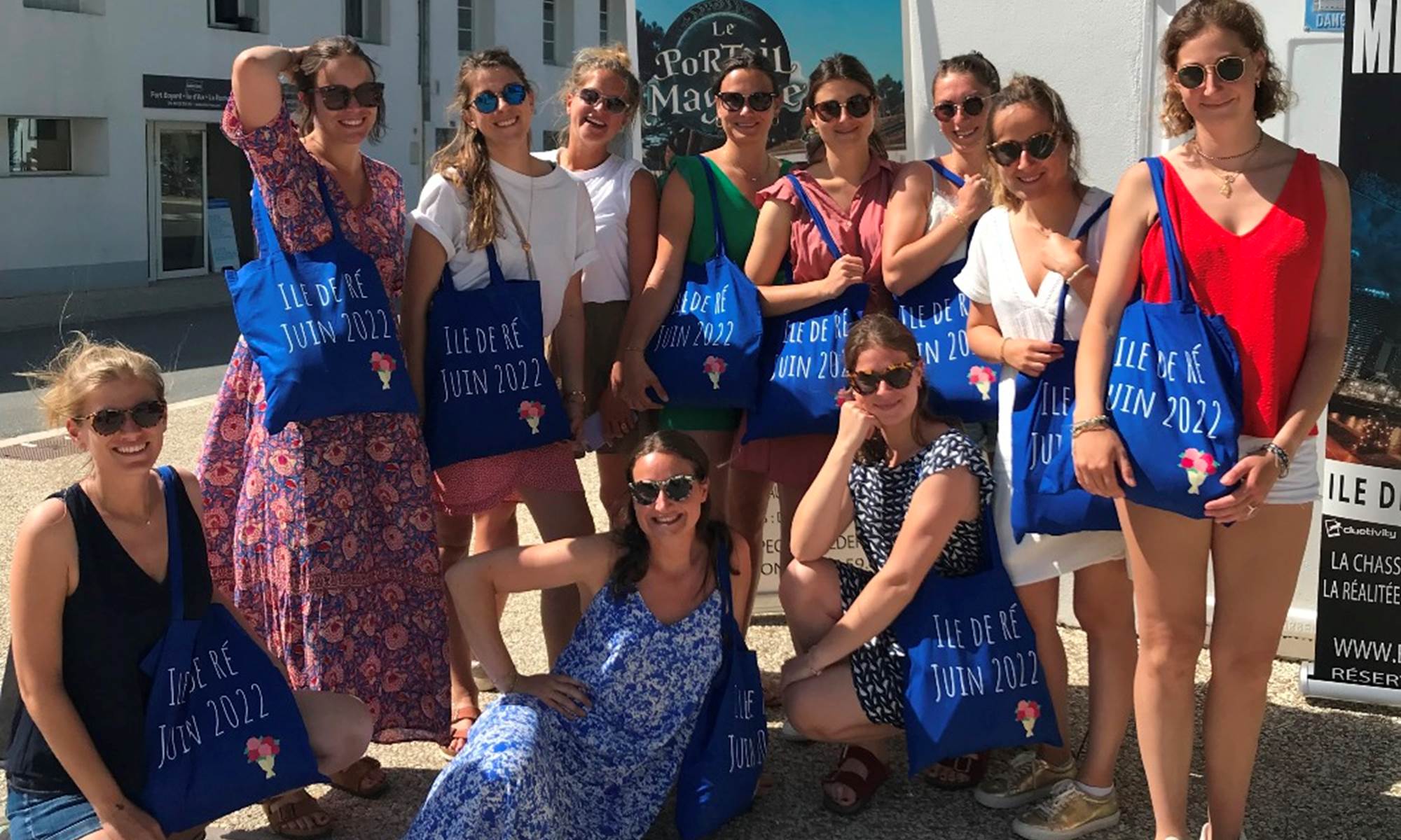 EVJF sur l'ile de ré avec notre escpe game outdoor l'opération Mindfall