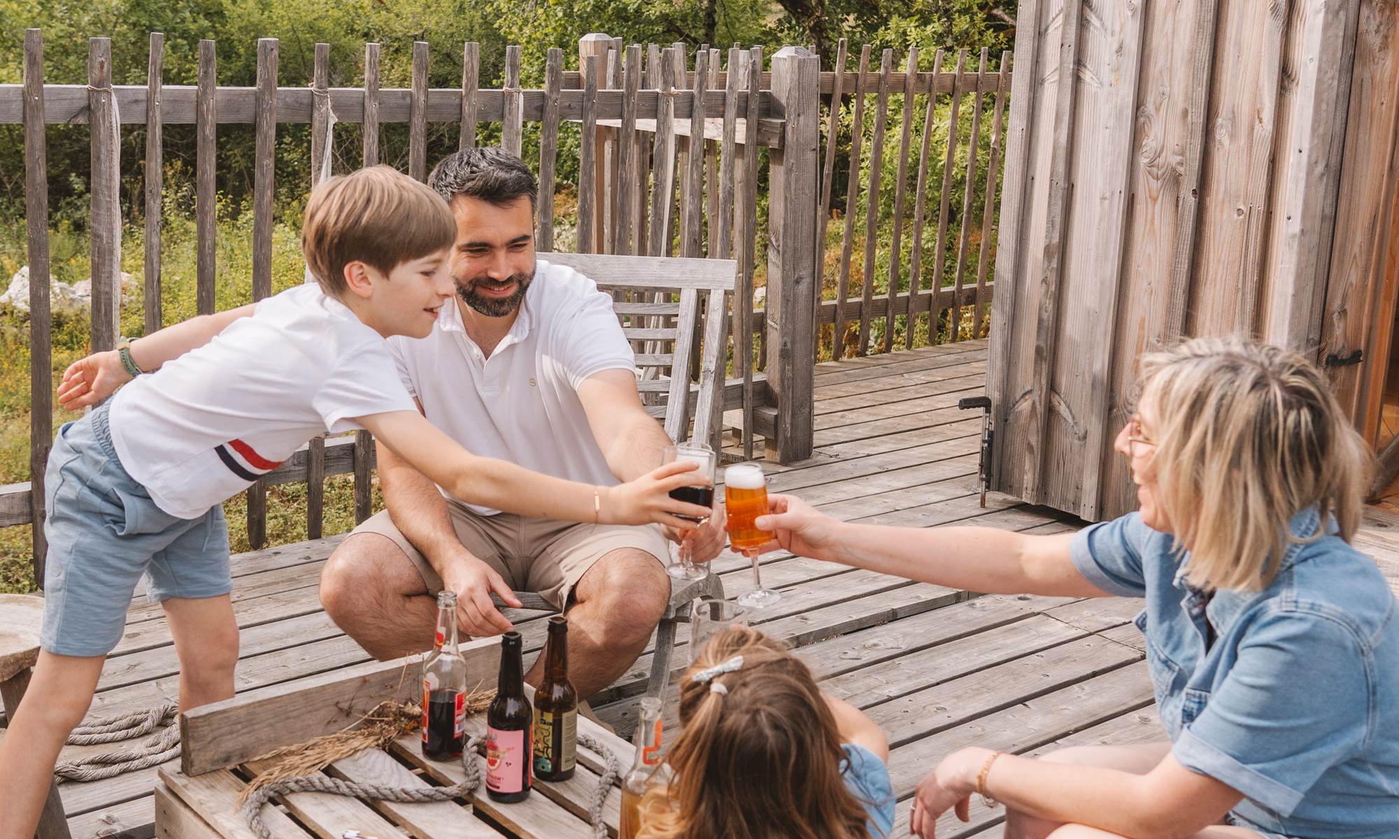 Moments de partage en famille