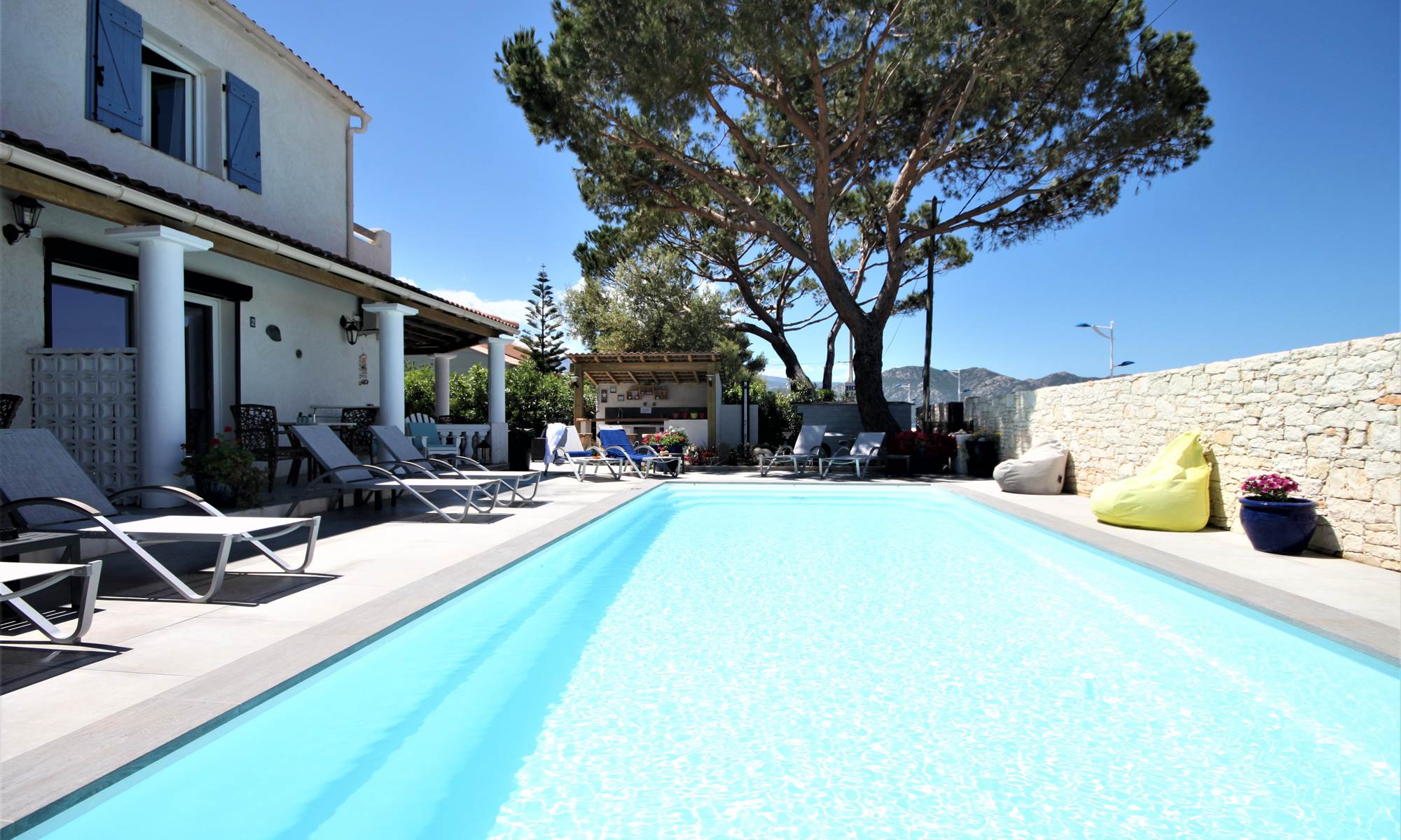 Notre piscine est toujours chauffée.