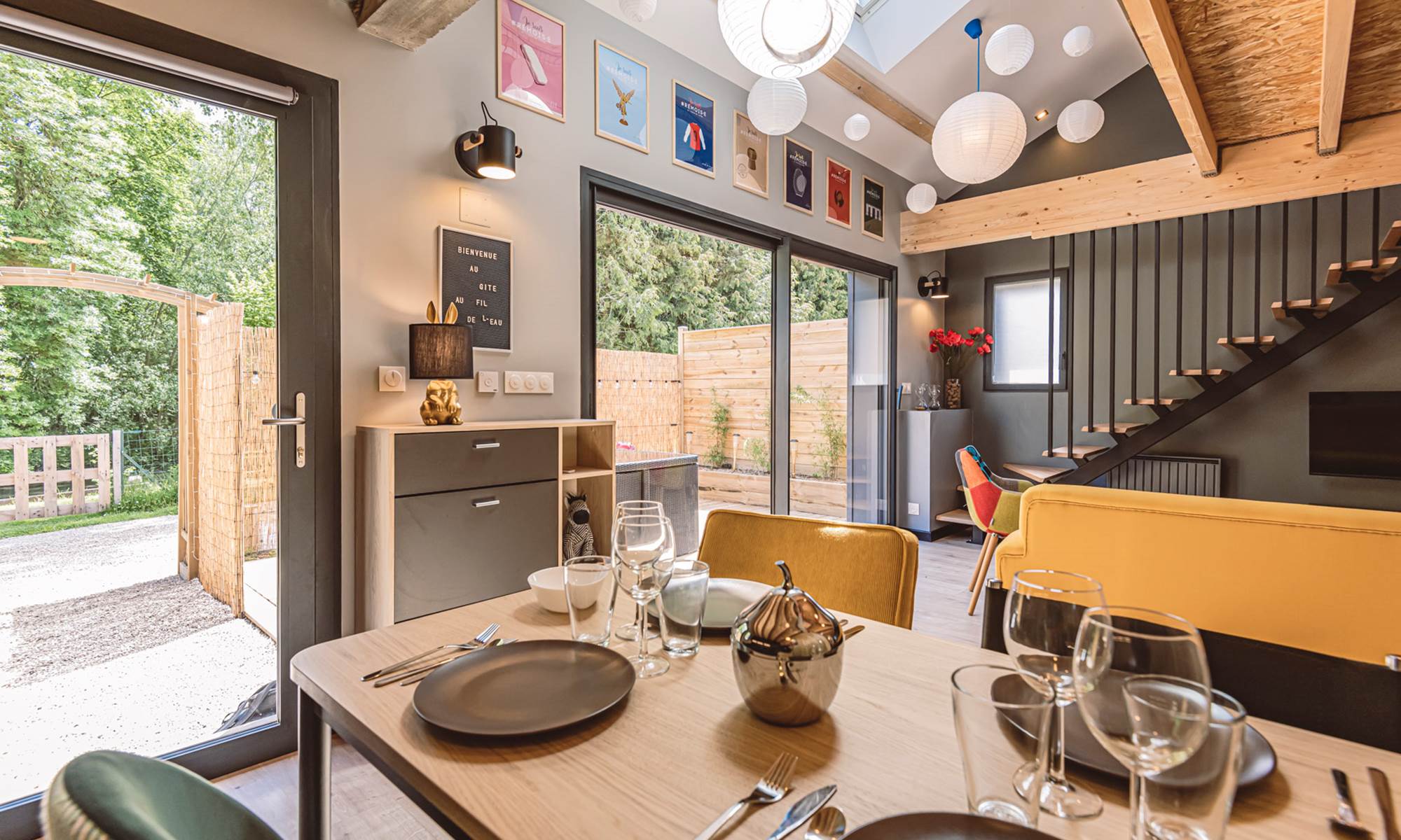 Prendre le repas Au fil de l'eau-galerie