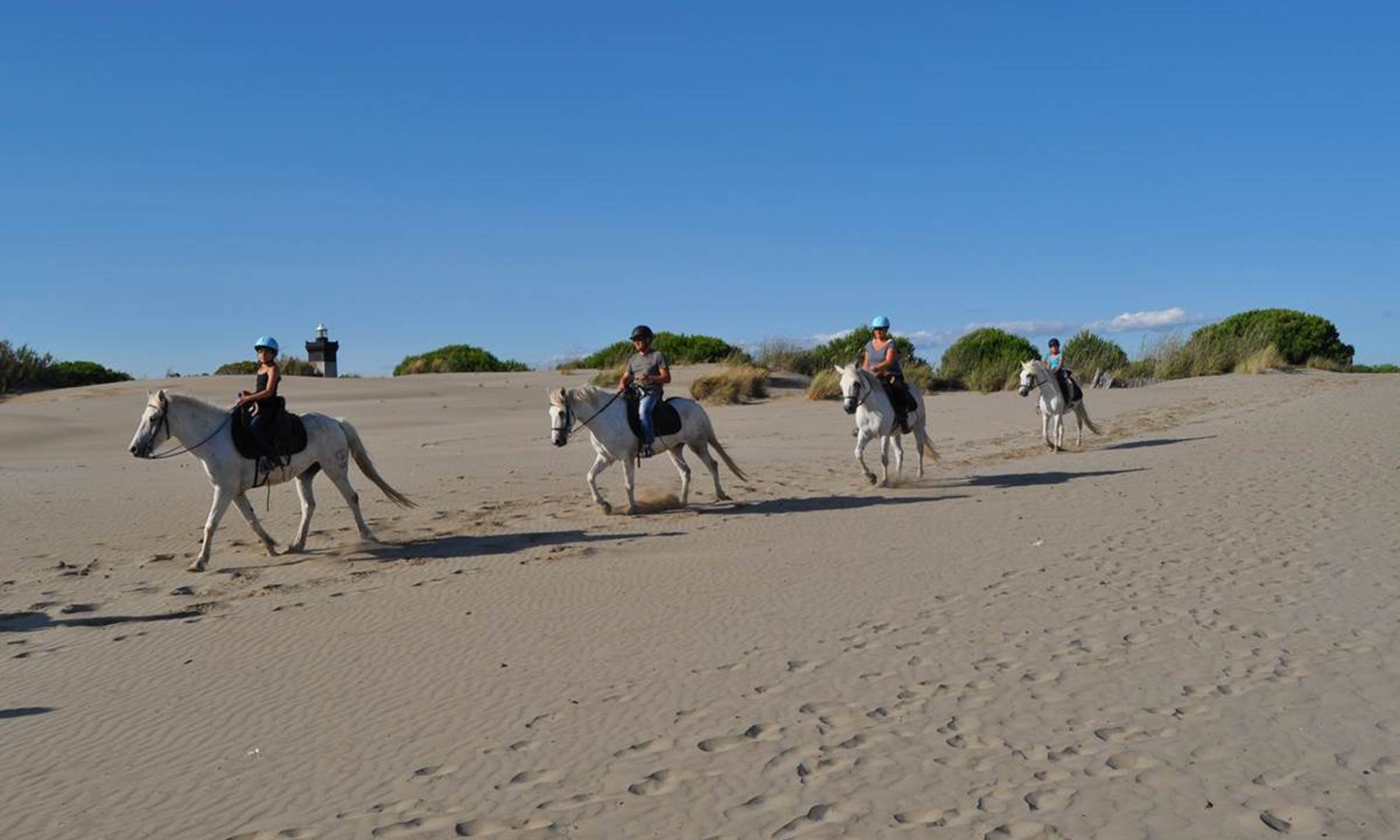 Petit groupe en randonnée