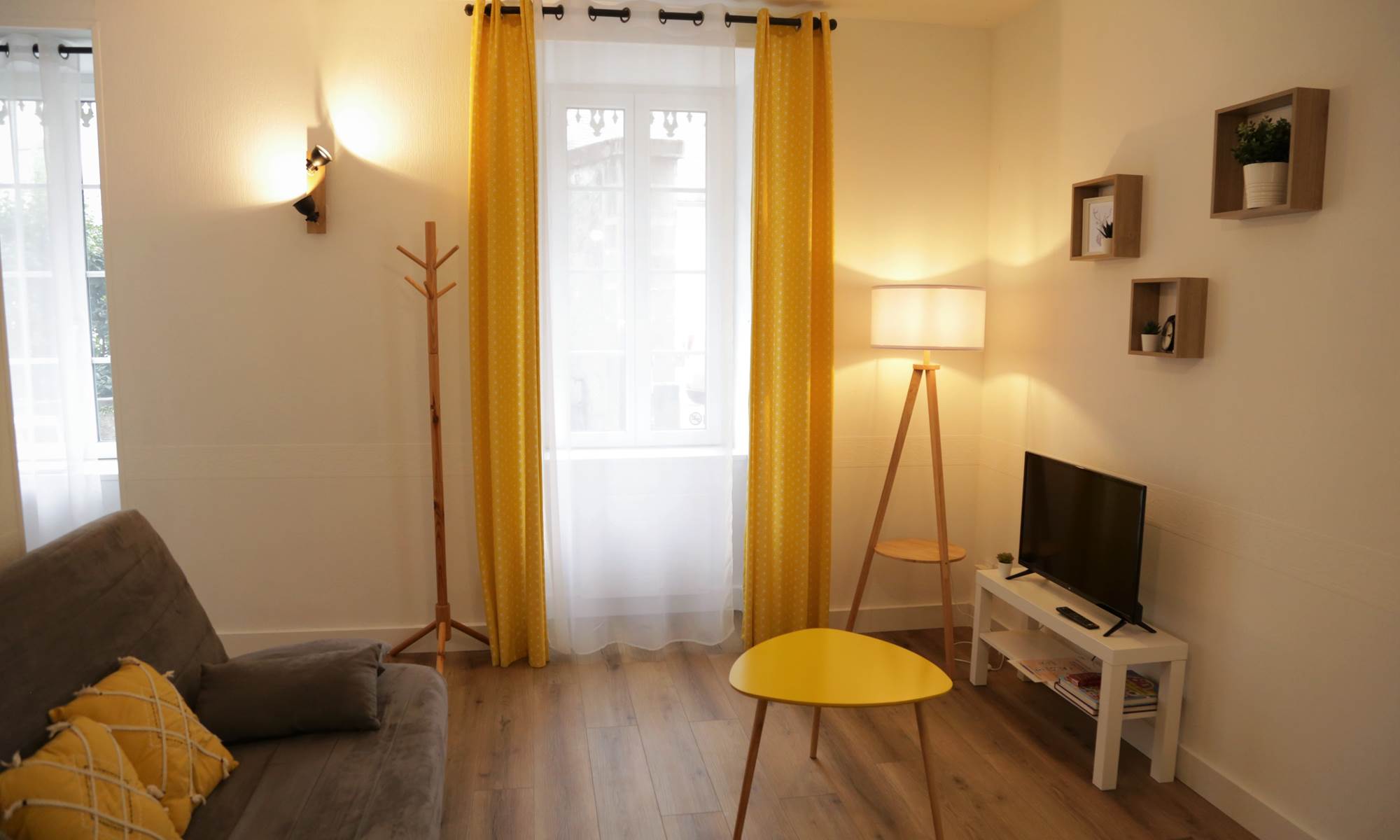 Appartement cosy avec 1 chambre-galerie