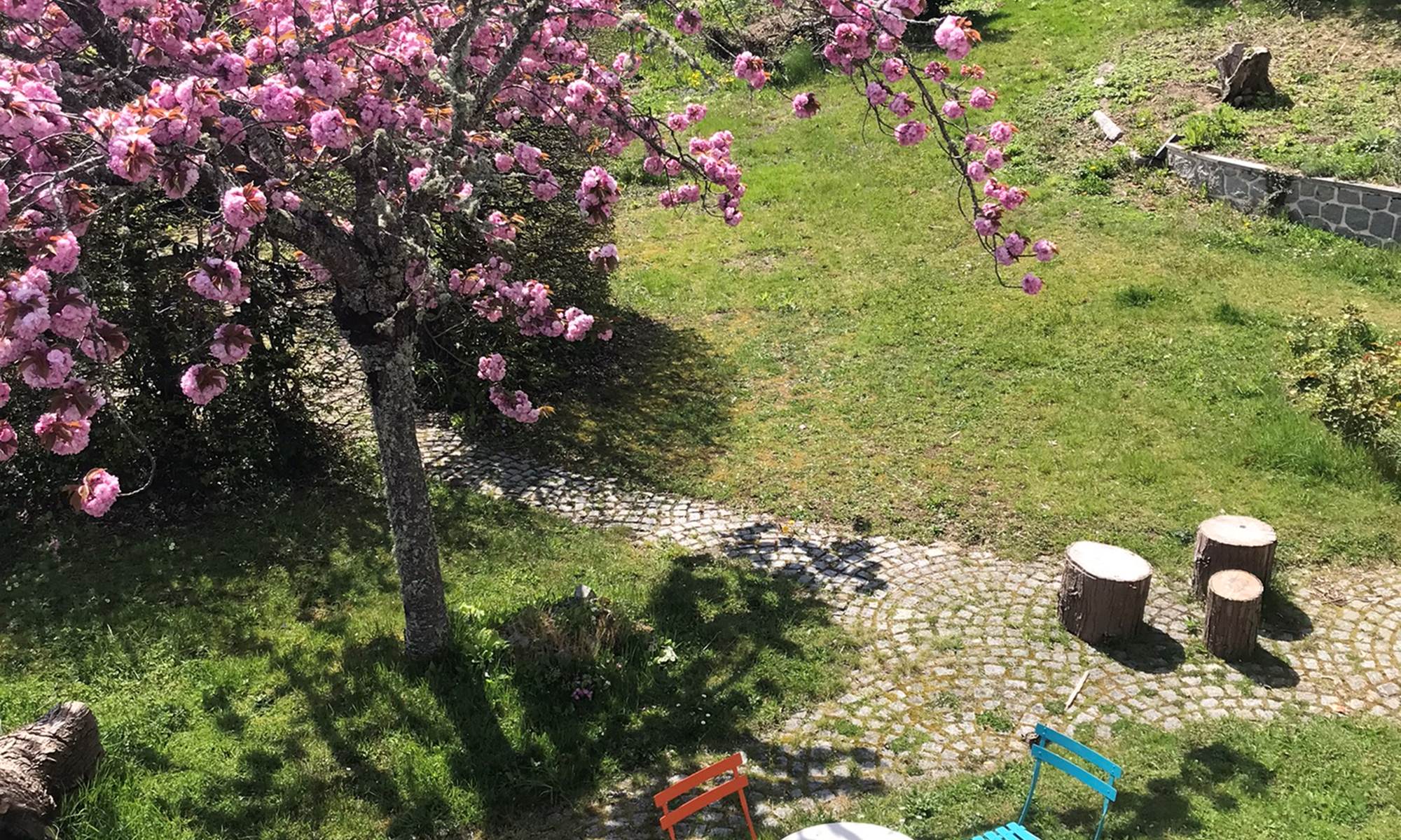 Detente au jardin-galerie