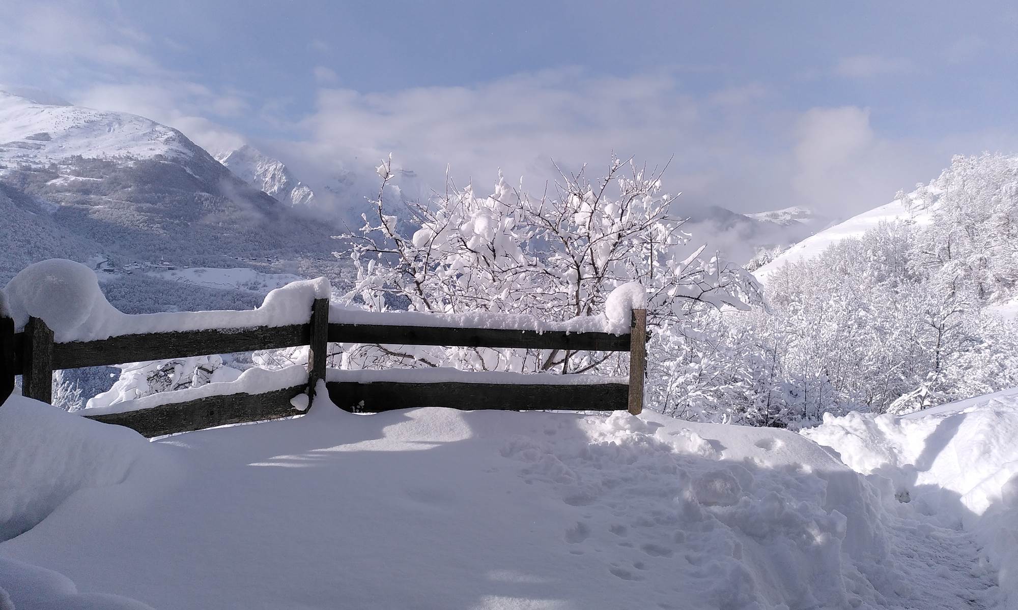 Panorama XXL vu du gîte.