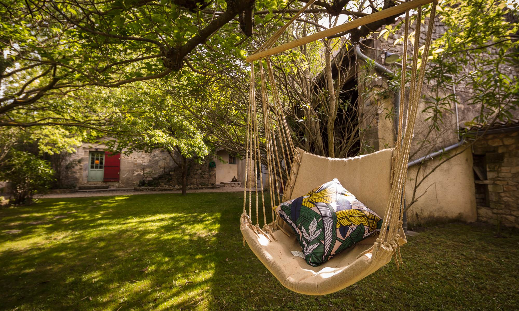 Mas des Sages jardin cote nord Aspheries