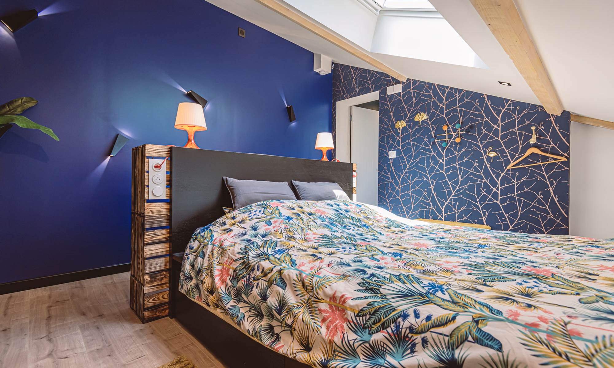 Chambre mezzanine gîte Au fil de l'eau-galerie