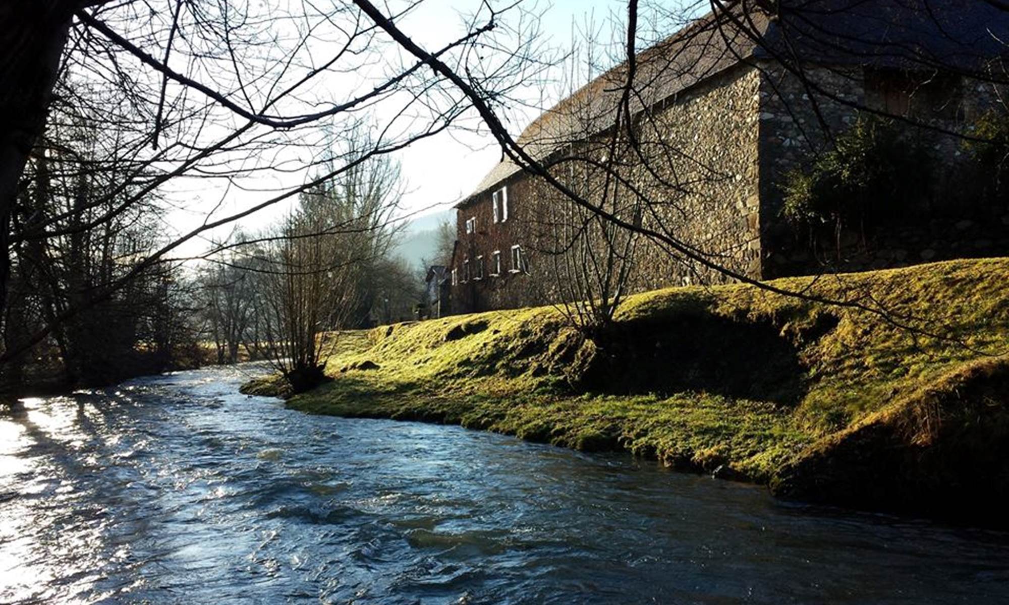 Chambre d'hôtes vue de dos