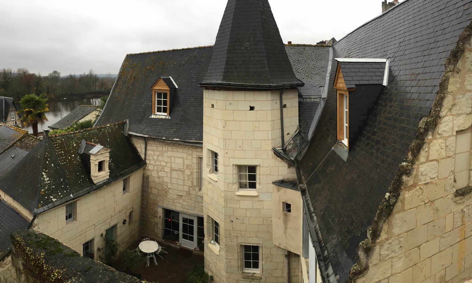 Vue sur la maison