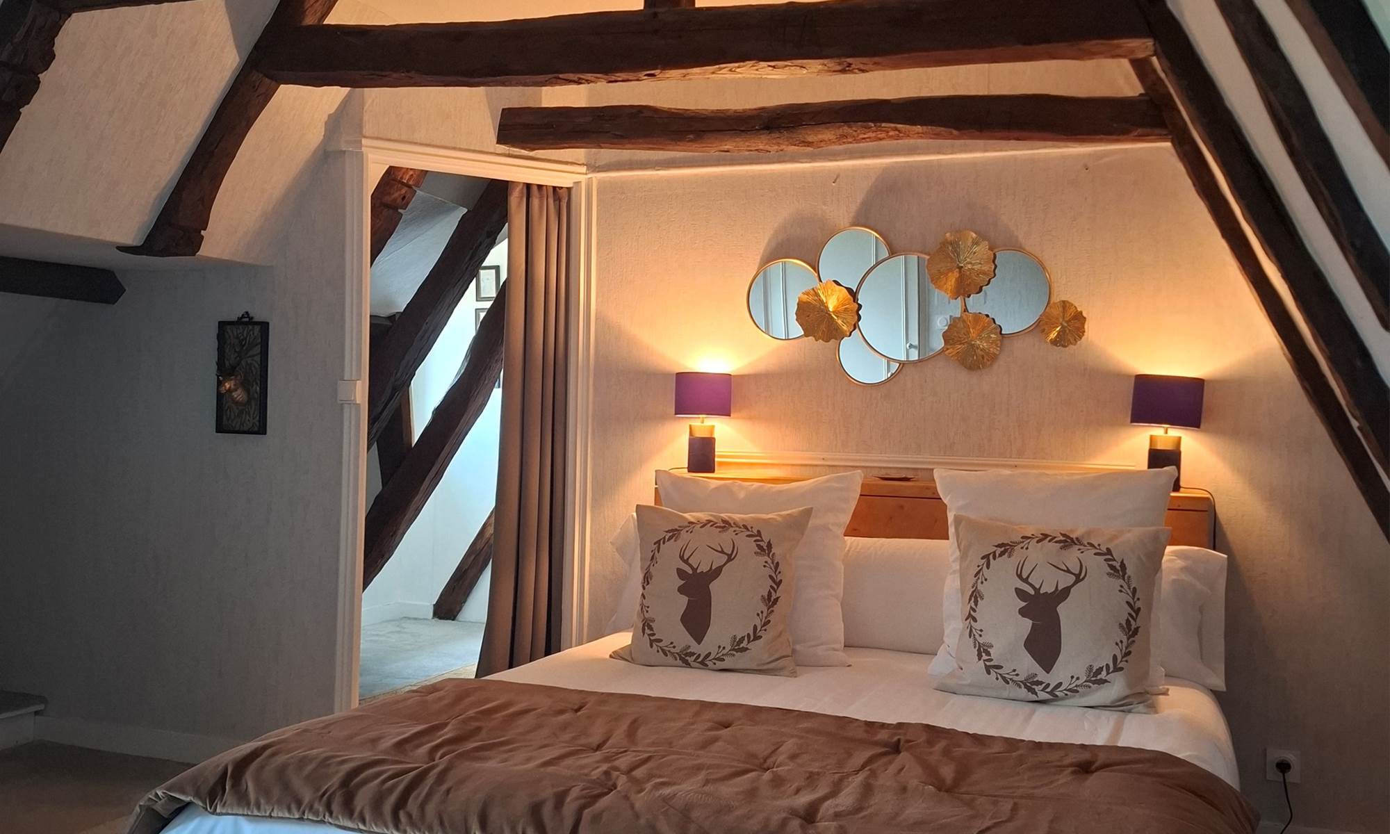 les charmes de sarlat-chambre tilleul