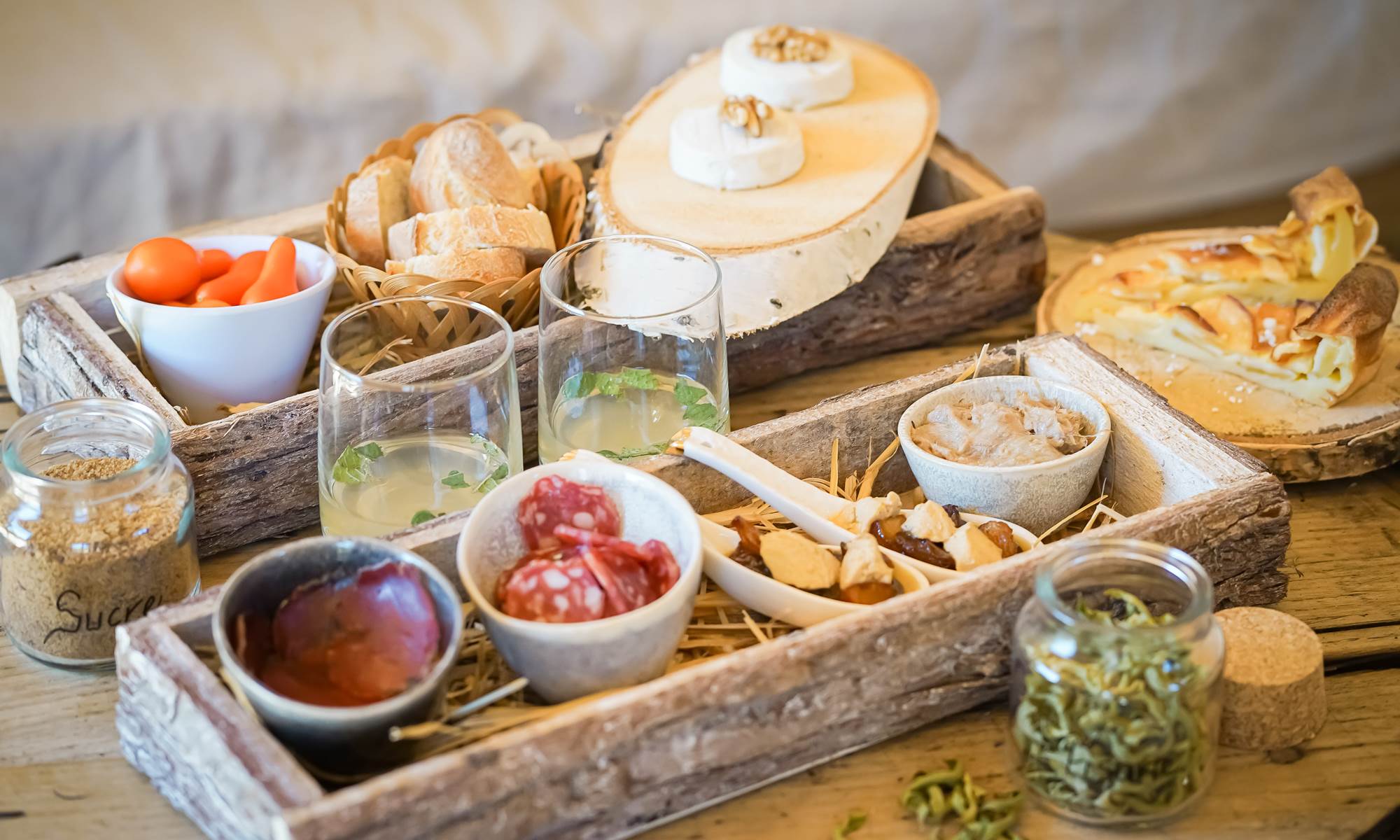 Planche apéritive "Ma cabane des rails"