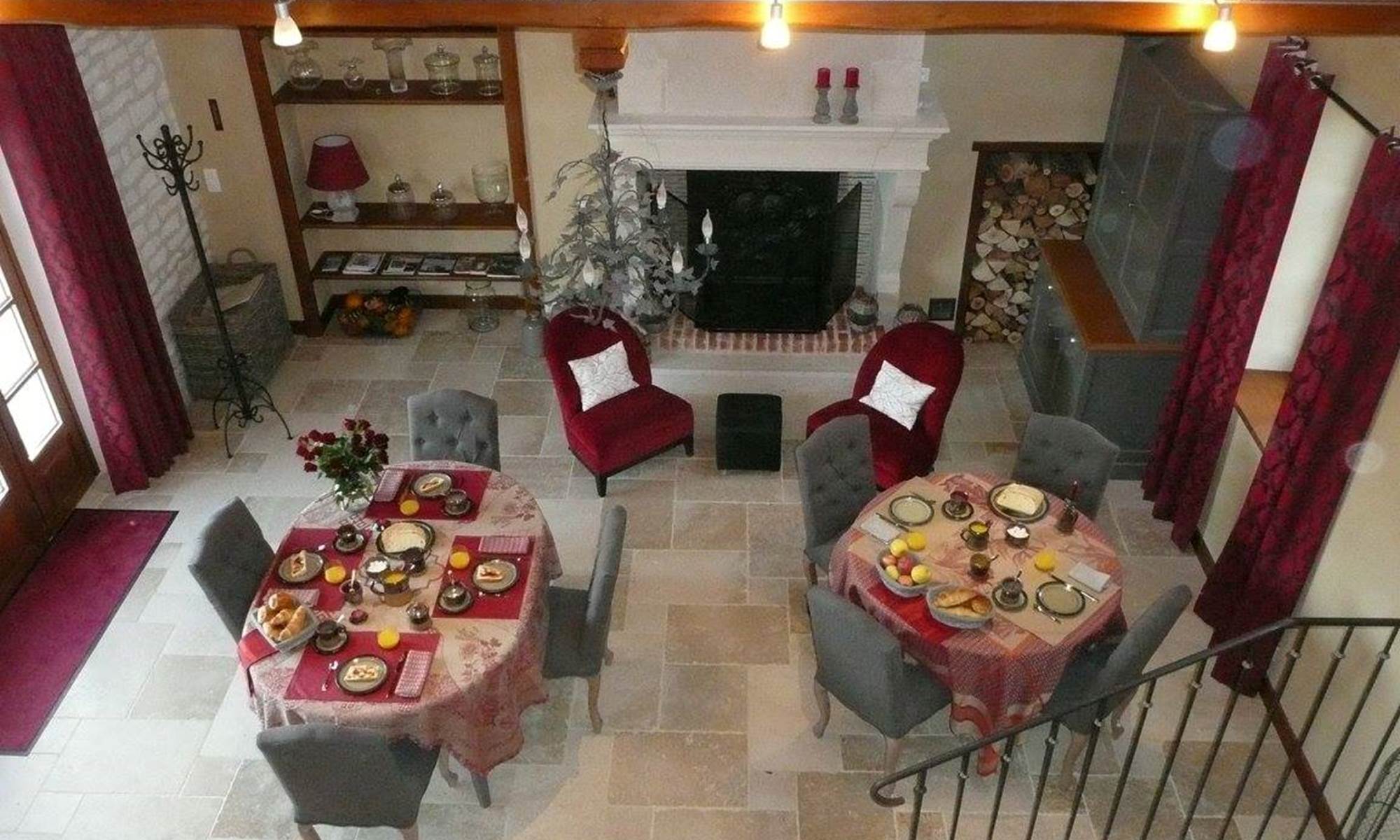 Salon, salle à manger-galerie