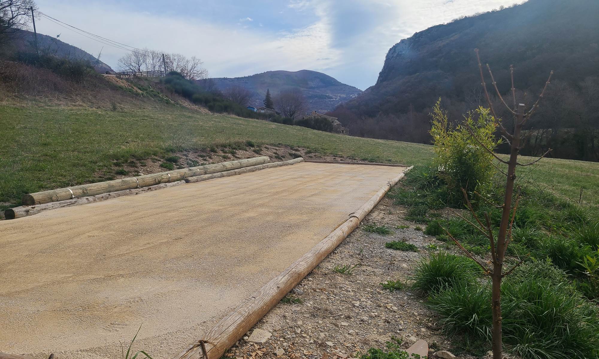 Les gîtes de Moussan - Montbrun Les Bains - Terrain de Pétanque.-page