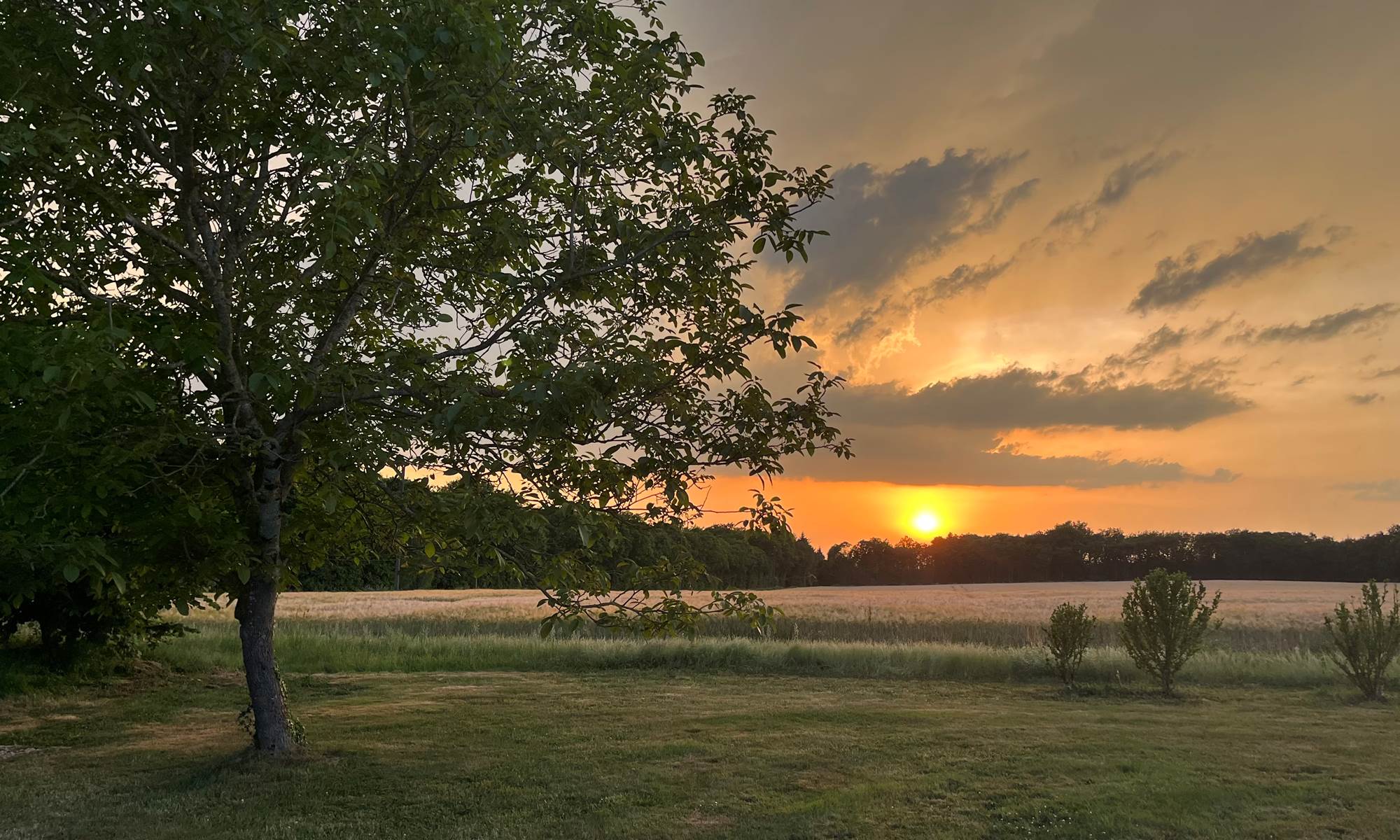 Maison d'hôtes et Gîte Tendance Campagne Coucher de soleil