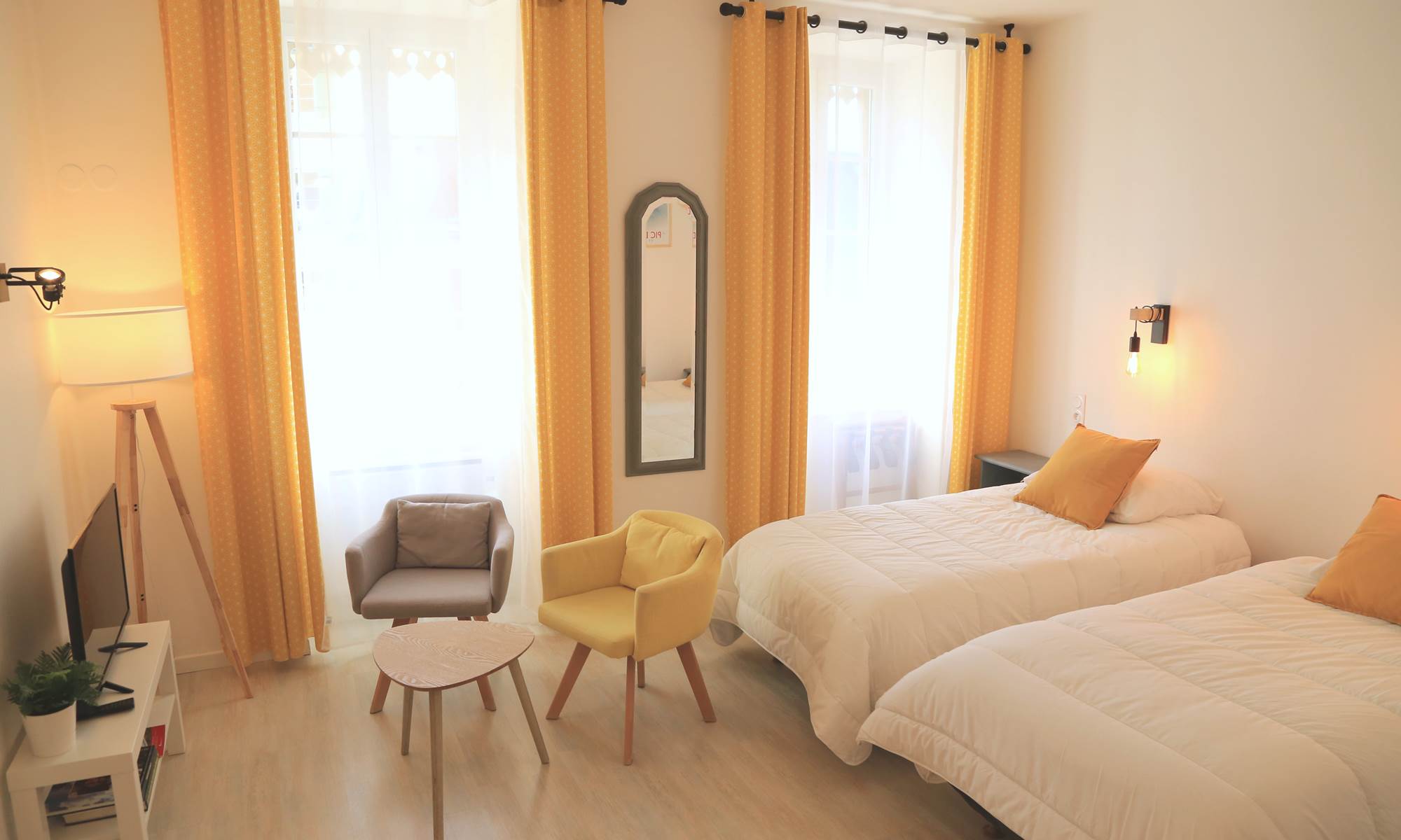 Studio cosy avec terrasse-galerie