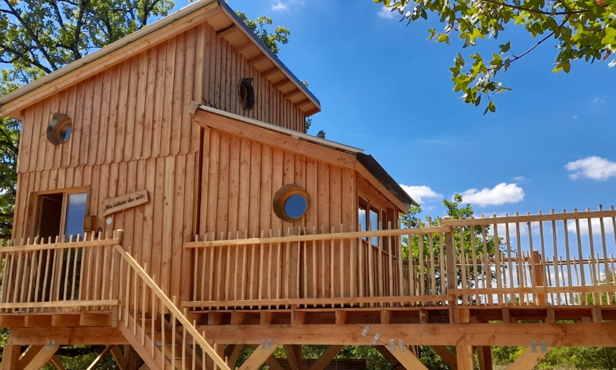 Ma cabane des rails (cabanes rapprochées)