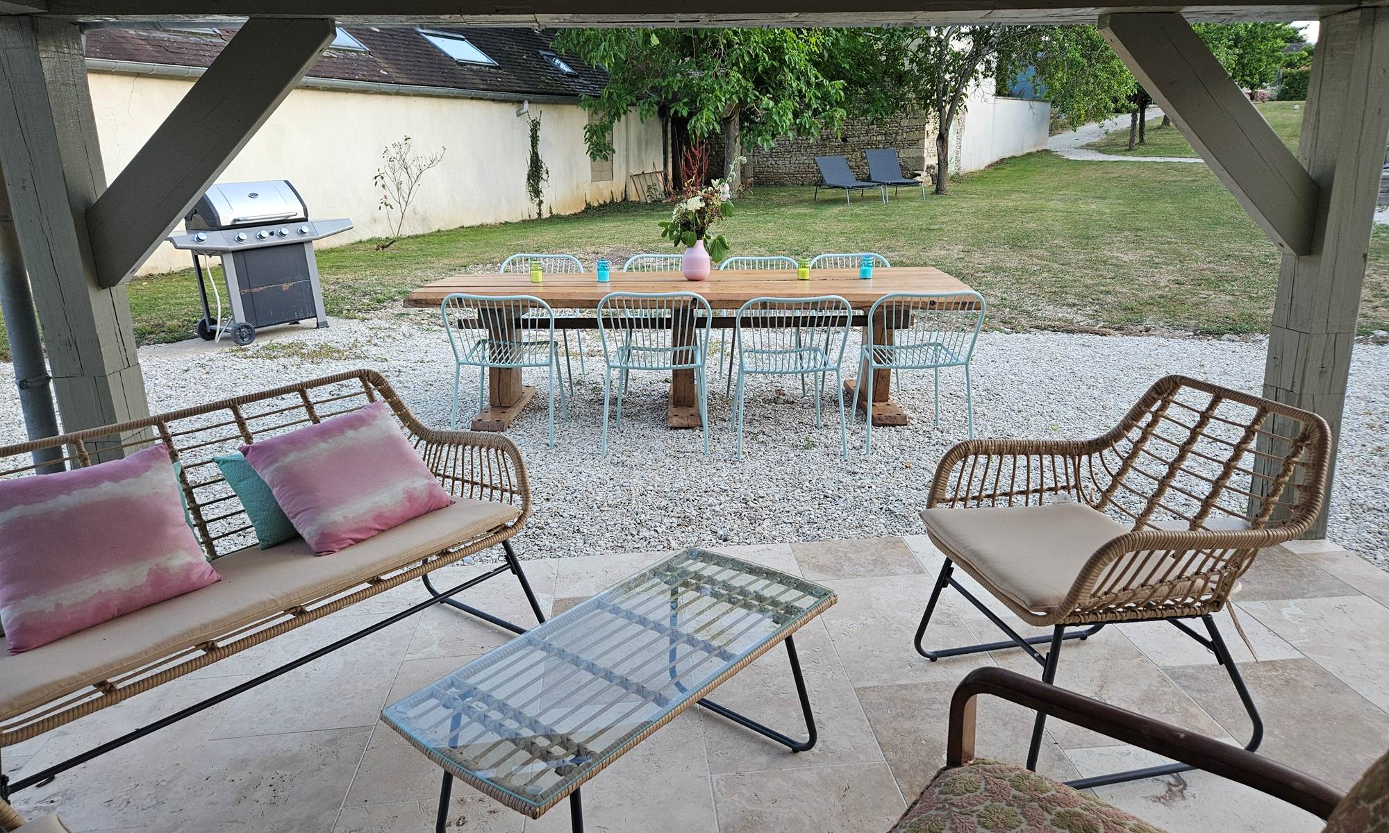 Salon de jardin