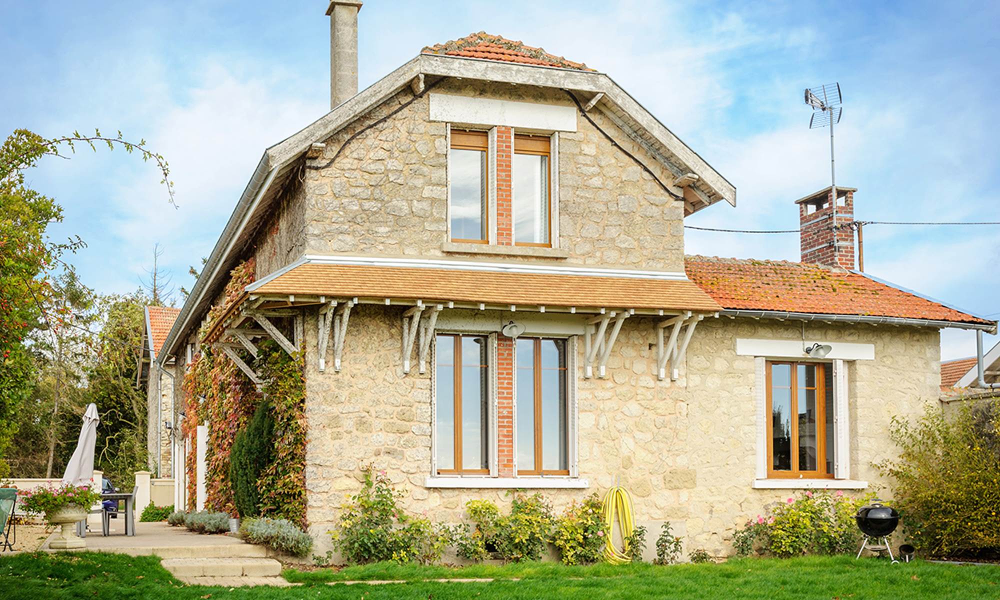 Vue extérieur du gîte La Ferme de Wary-galerie