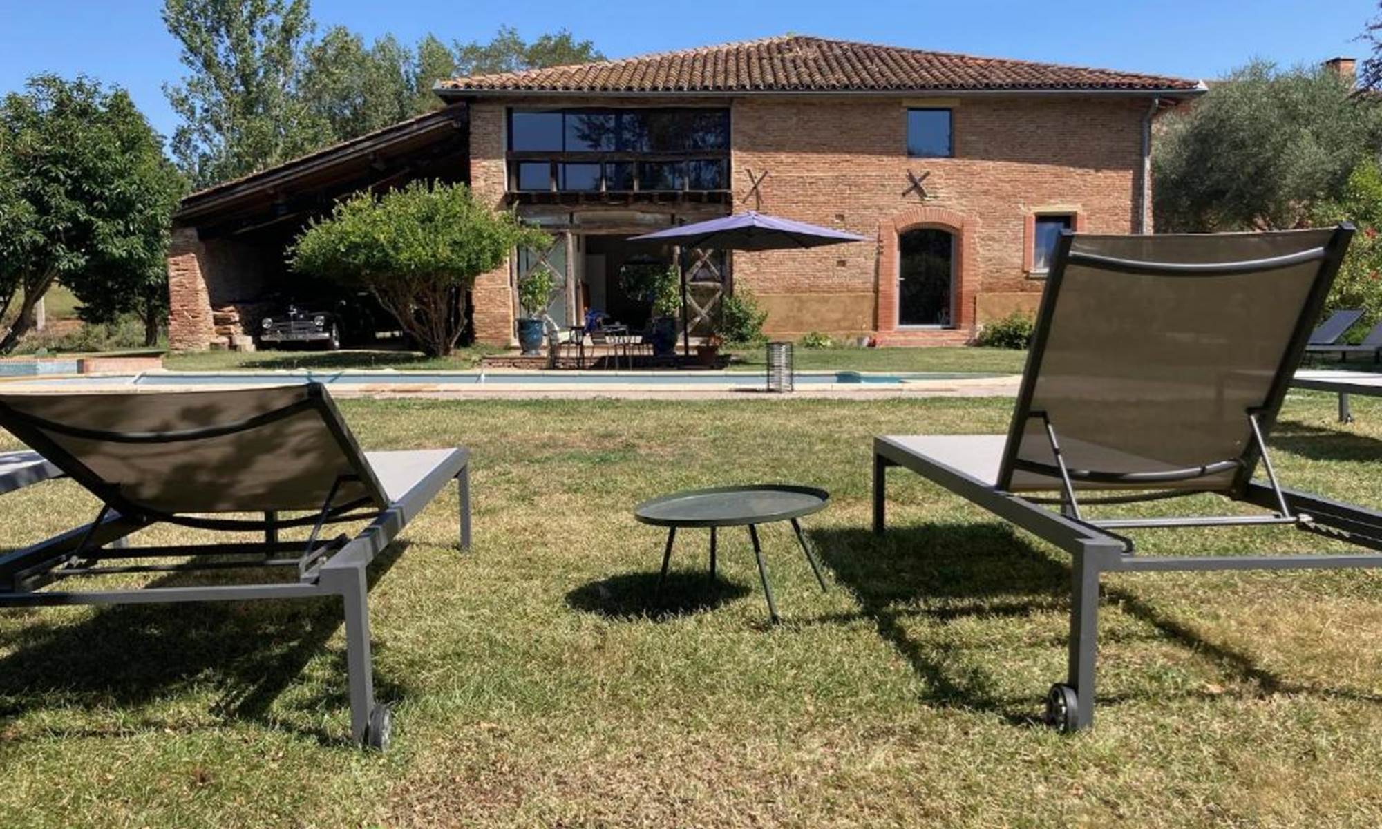 Manoir du Bouyssou - piscine