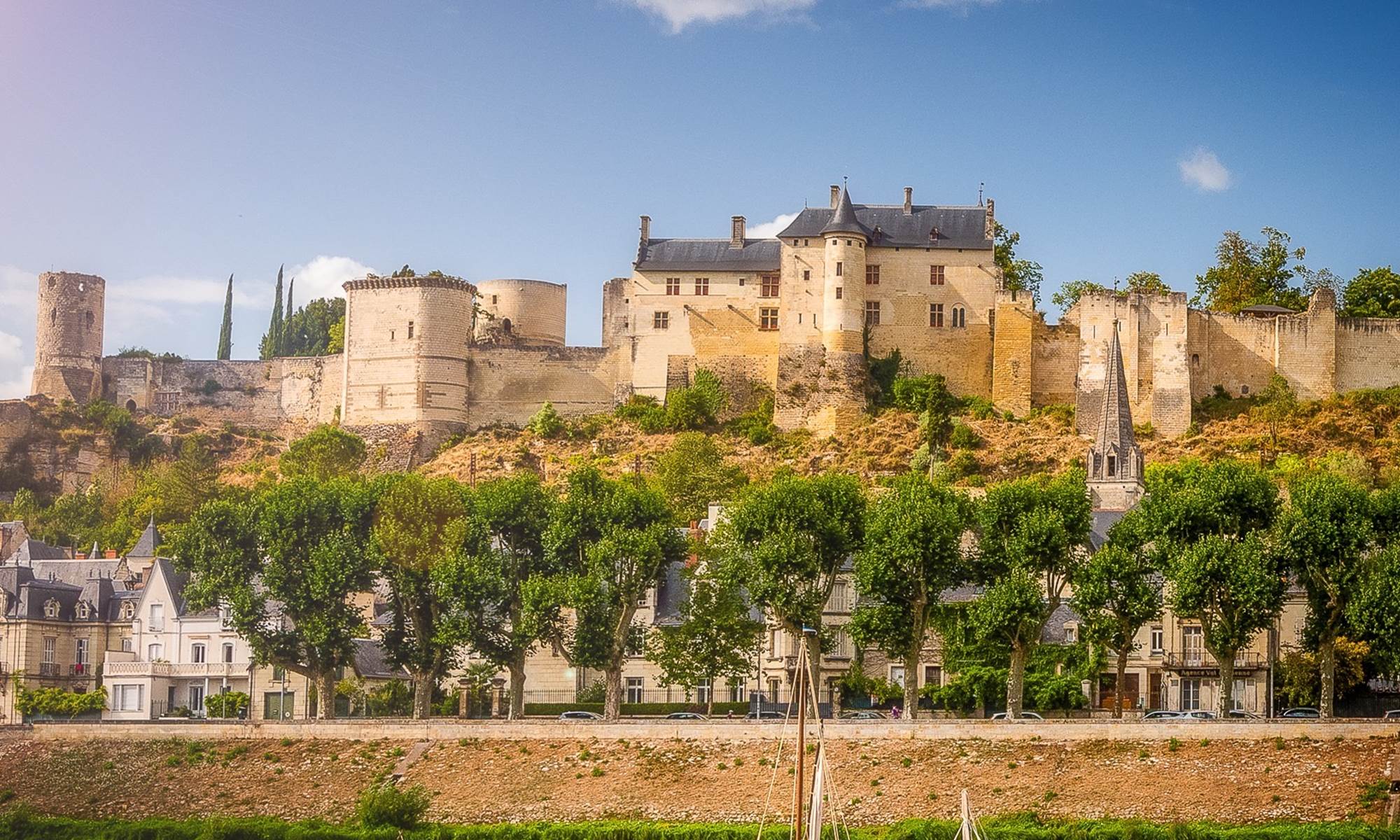 vue sur le chateau