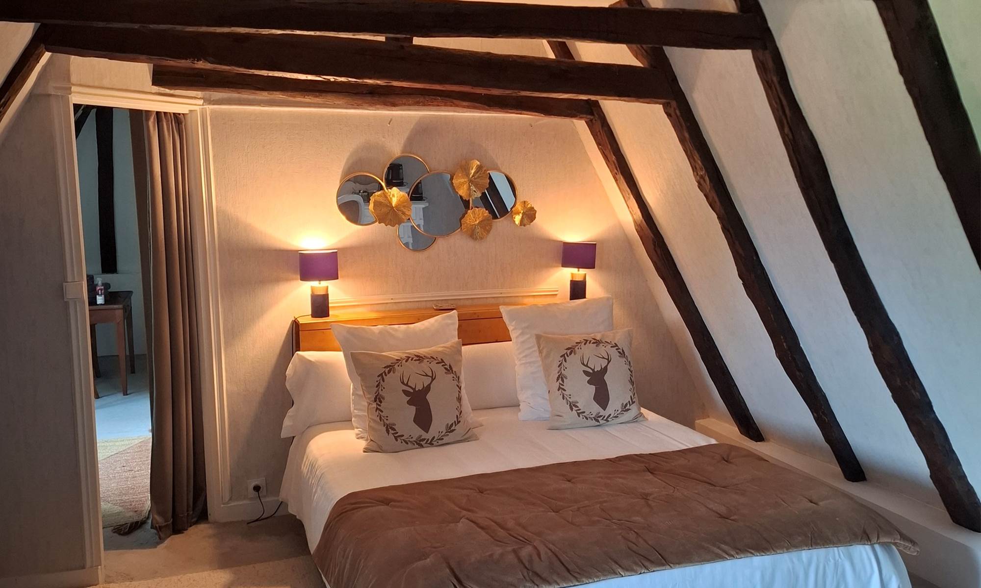 les charmes de sarlat-chambre tilleul