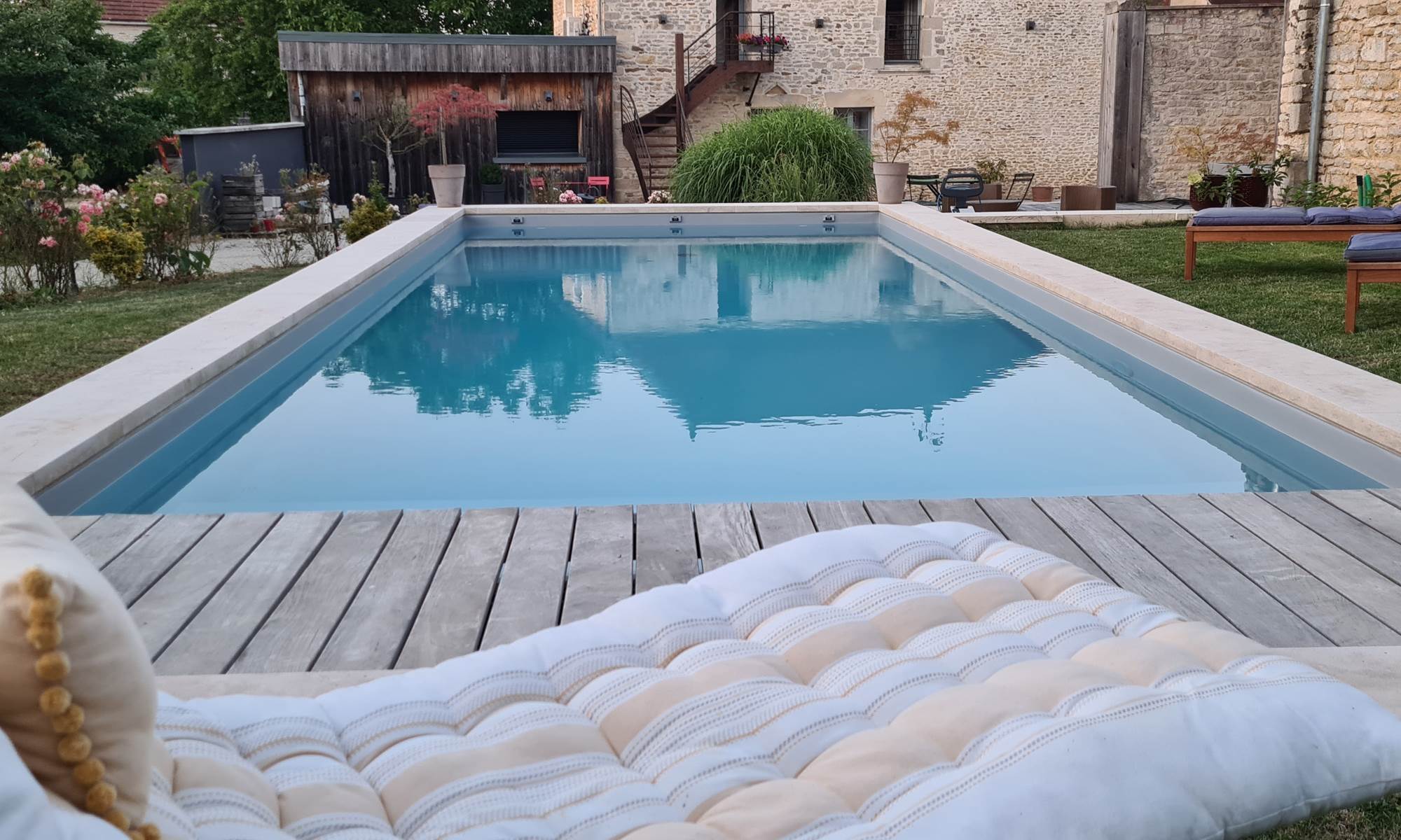 Vue piscine