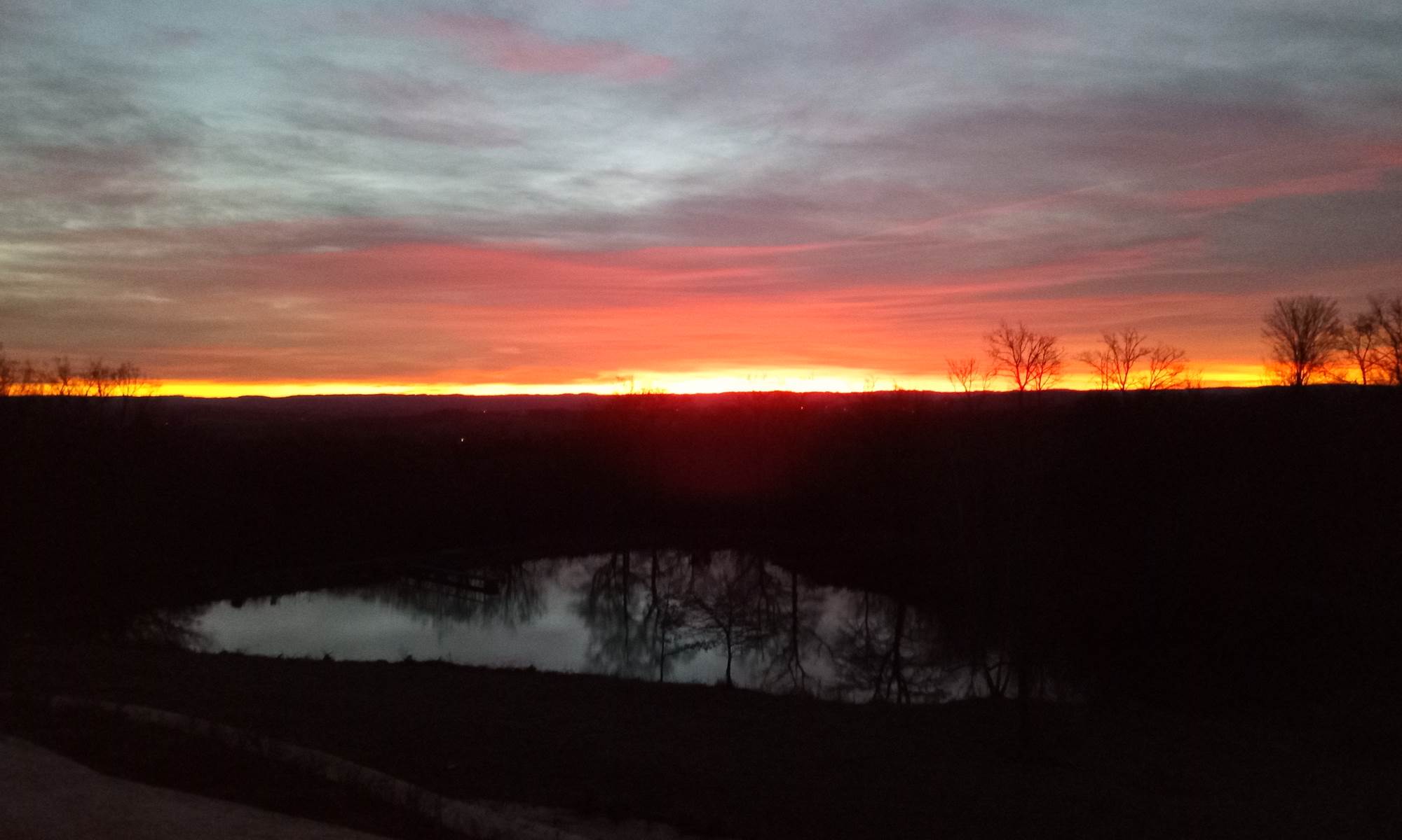 les bois de saint Auvent lever de soleil-galerie