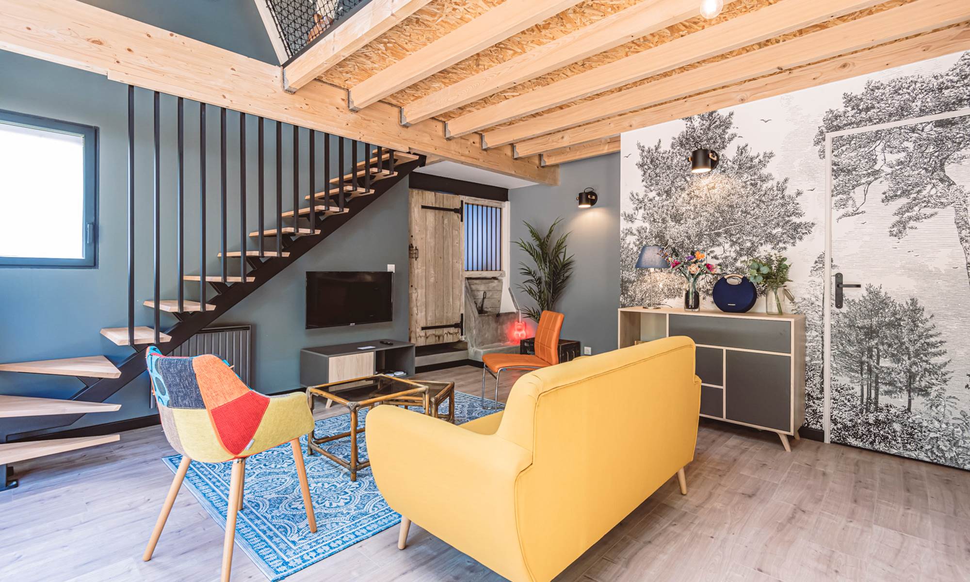 Salon gîte Au fil de l'eau-galerie