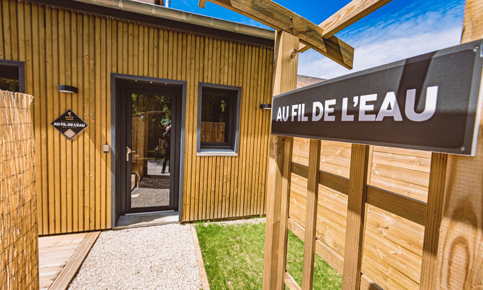 Entrée gîte Au fil de l'eau-galerie