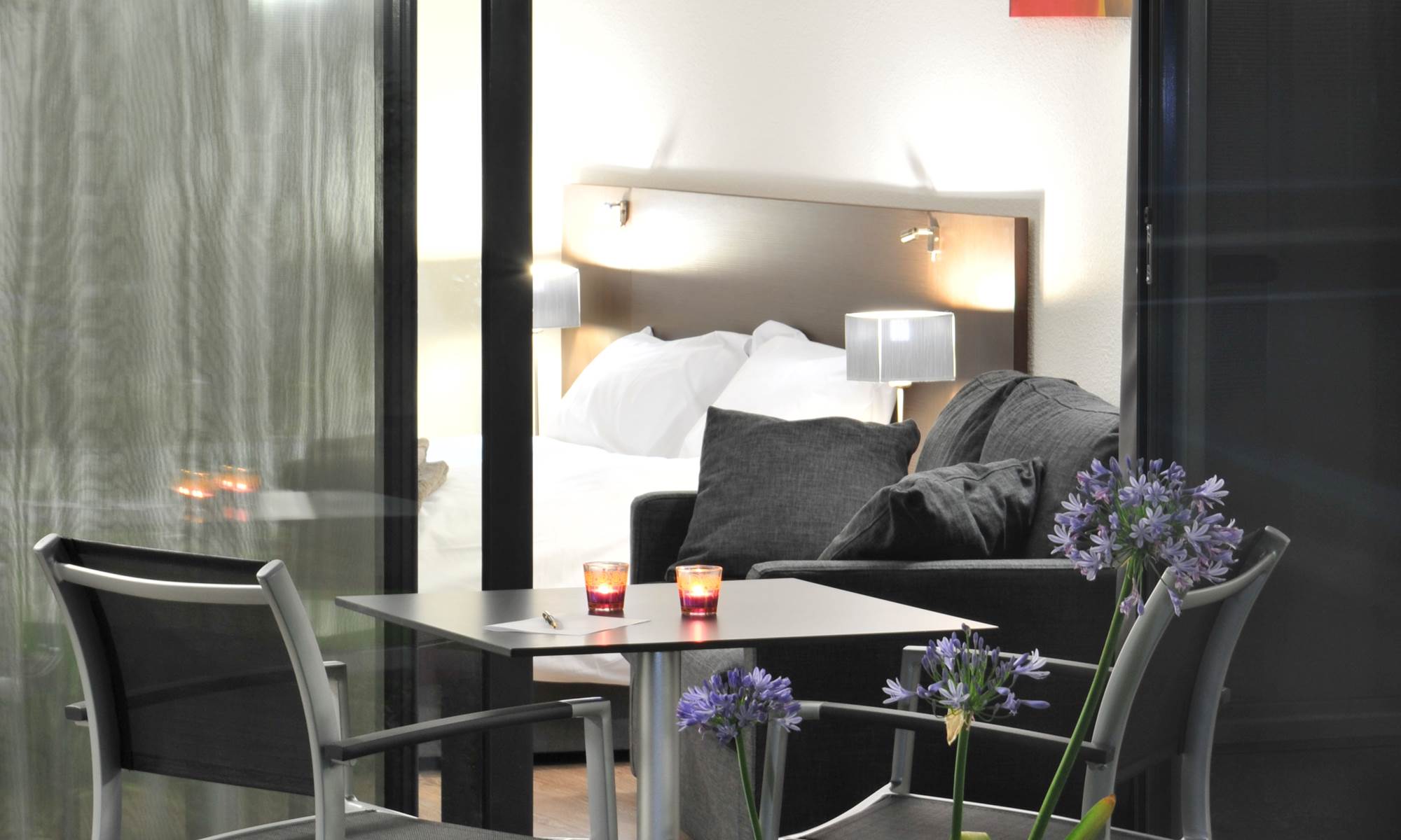 Hotel Pau Eden Park*** - terrasse chambre-page