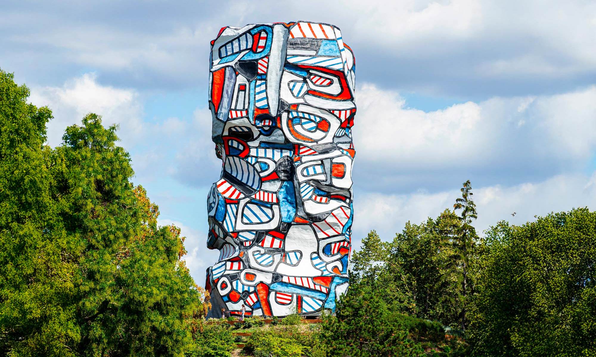 Tour aux figures du Jean DUBUFFET (Parc de l'Île Saint-Germain)
