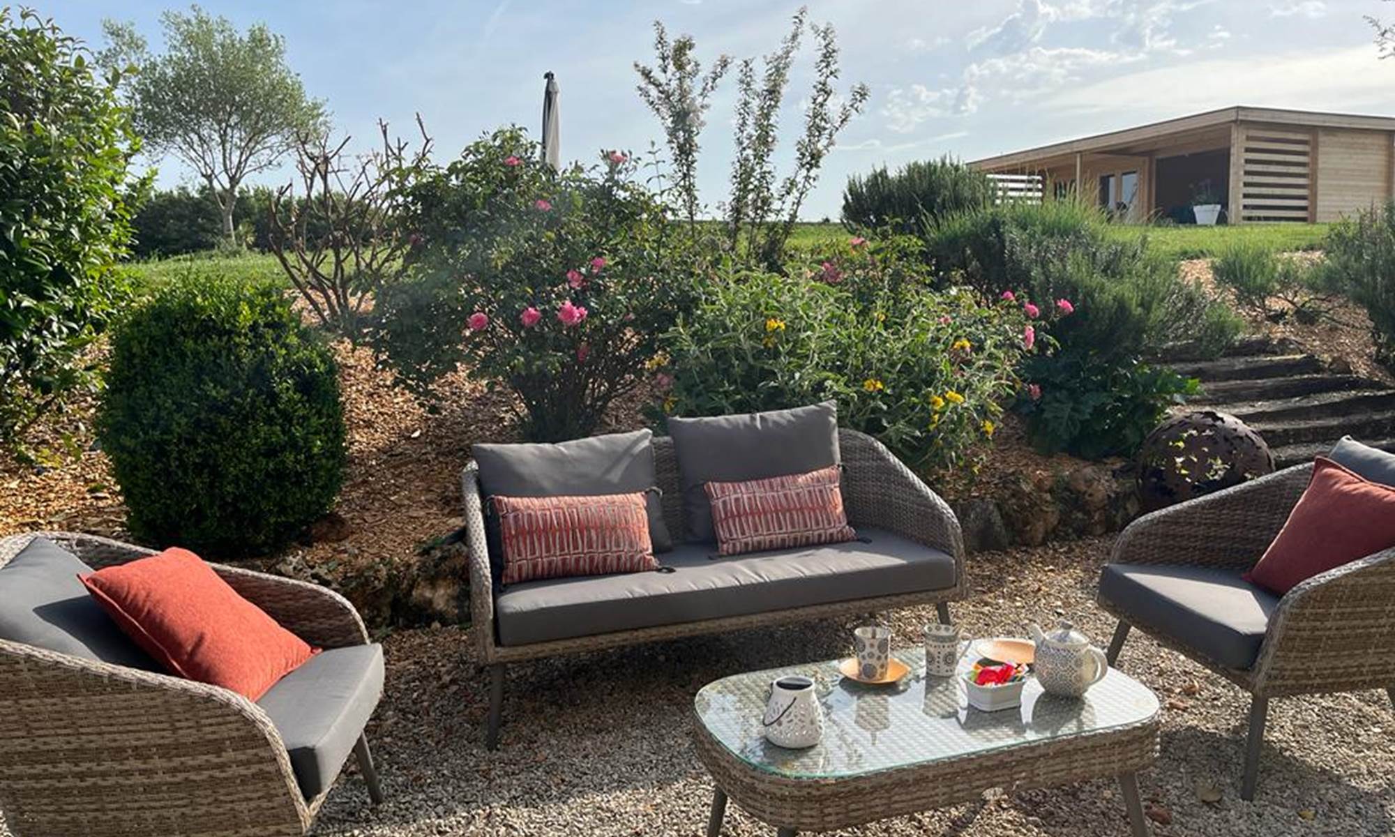 Maison d'hôtes Tendance Campagne Jardin