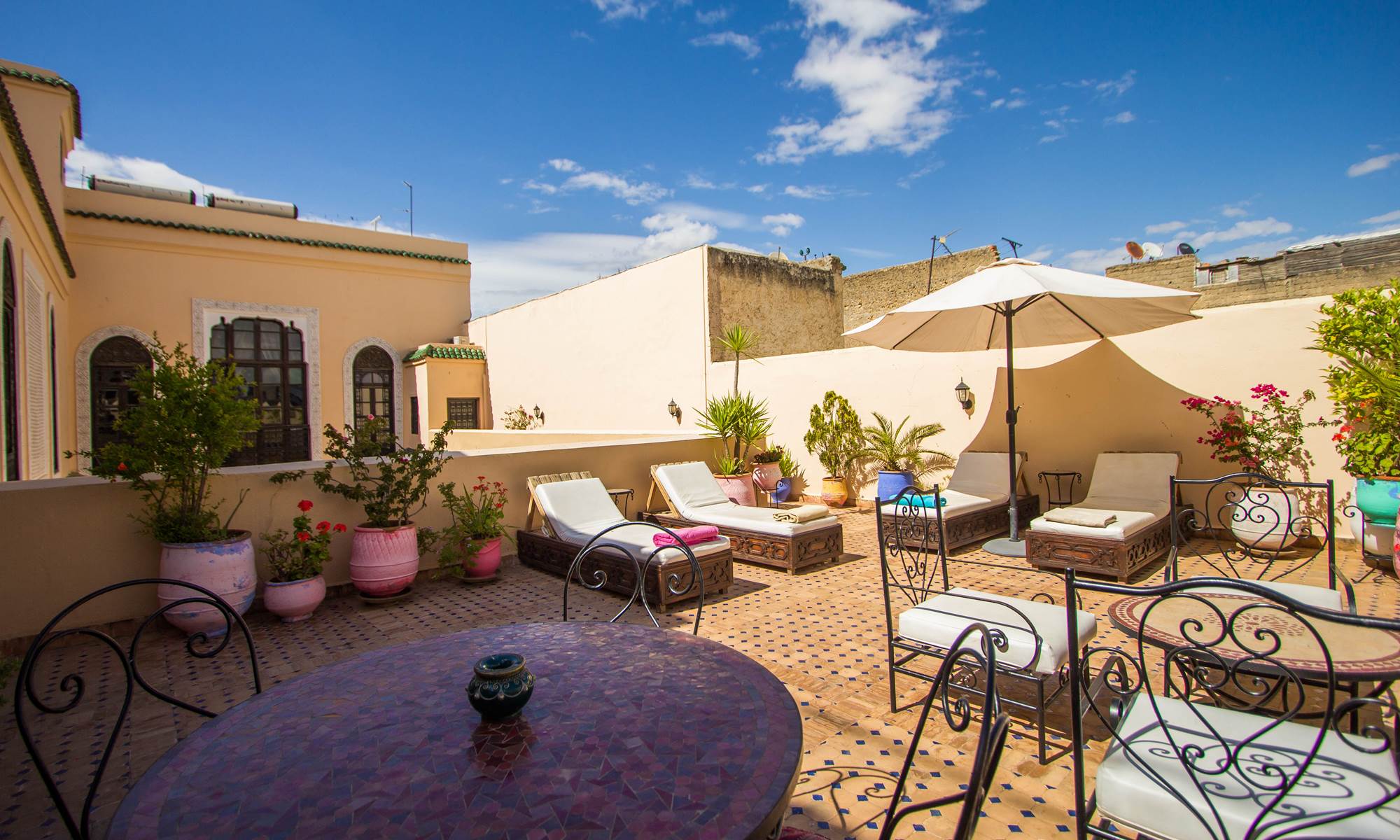 Terrasse -Riad-Fes