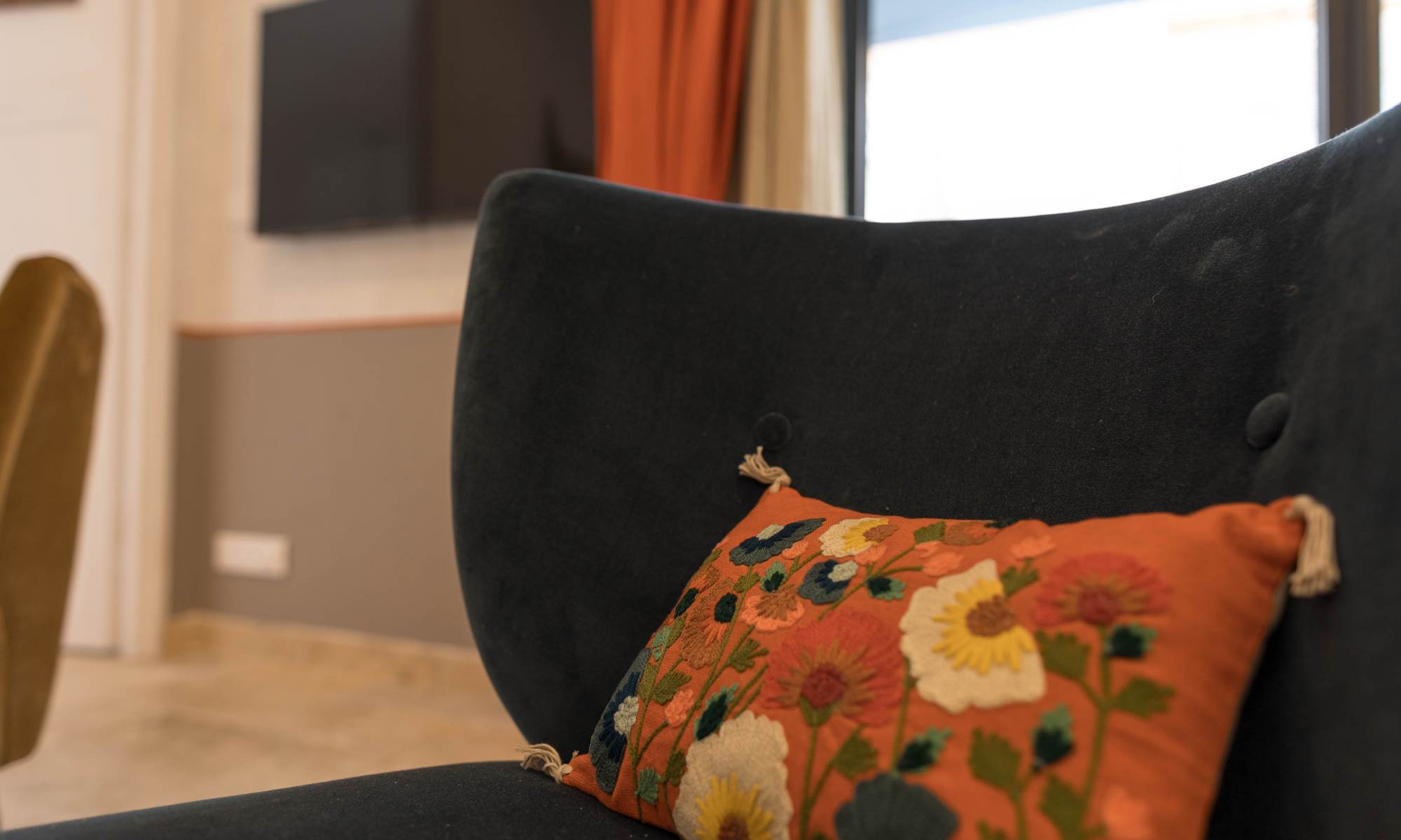 Joli petit coussin-galerie