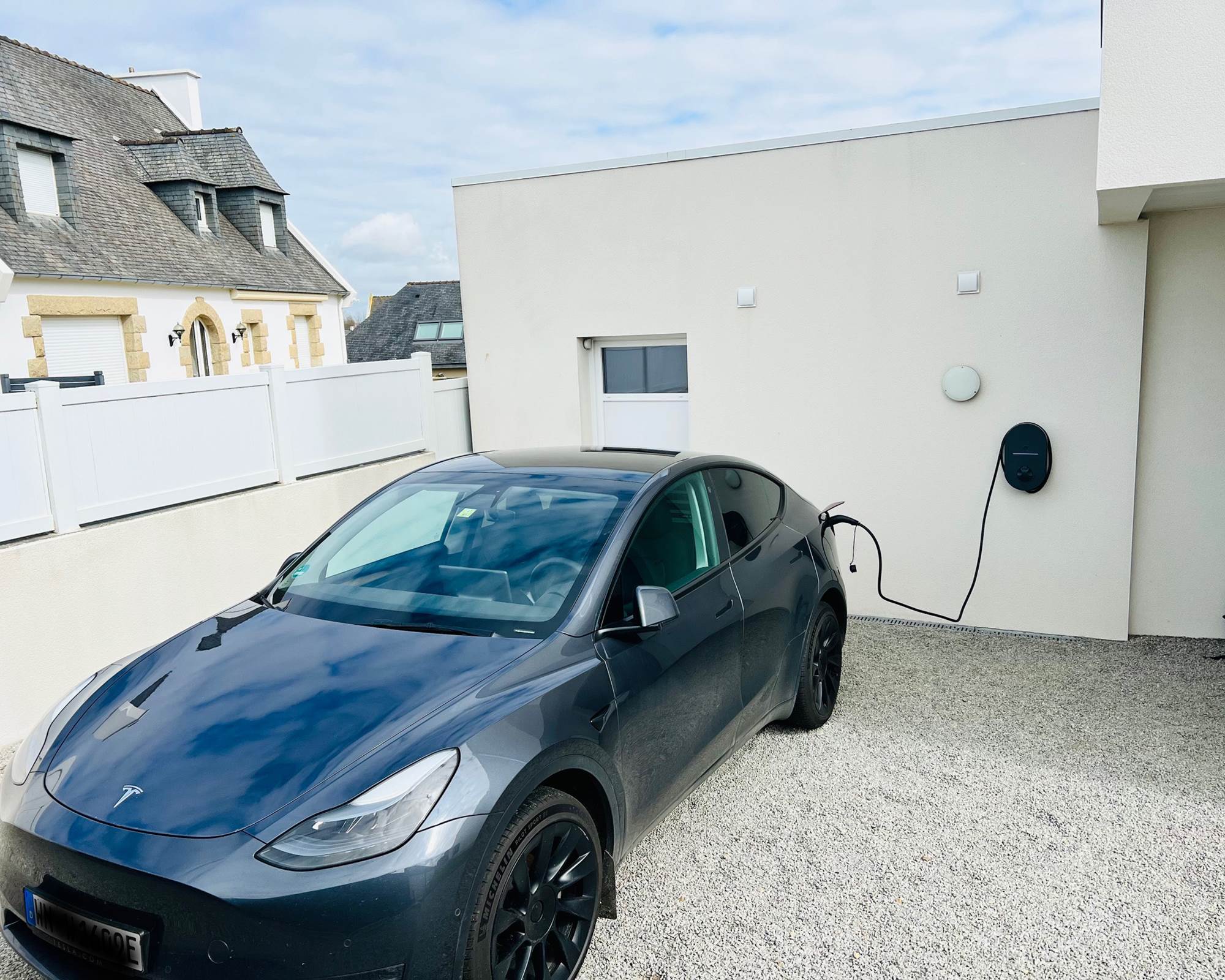 Borne de recharge pour voiture électrique