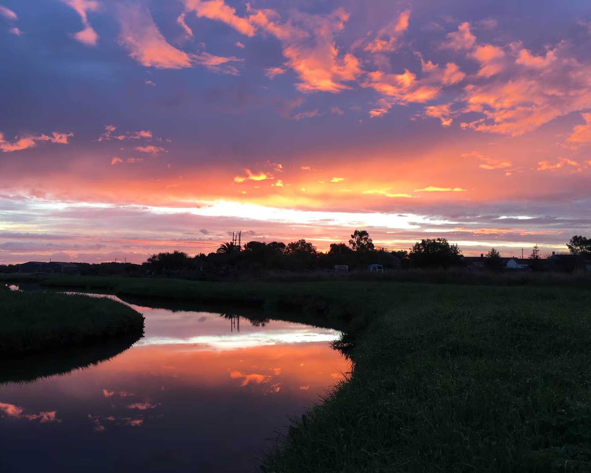 Villa Dolusienne - coucher de soleil